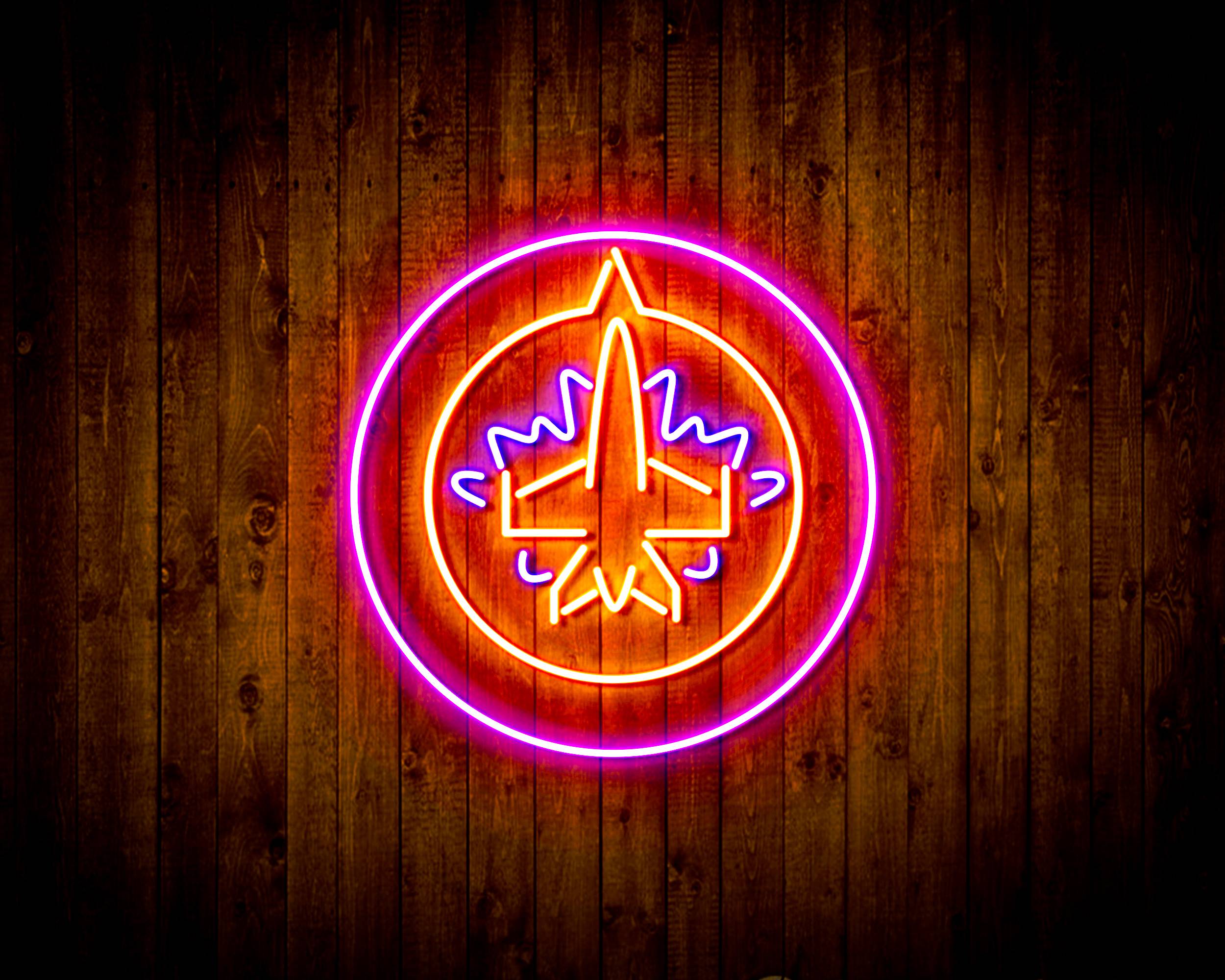 NHL Winnipeg Jets Handmade LED Neon Light Sign