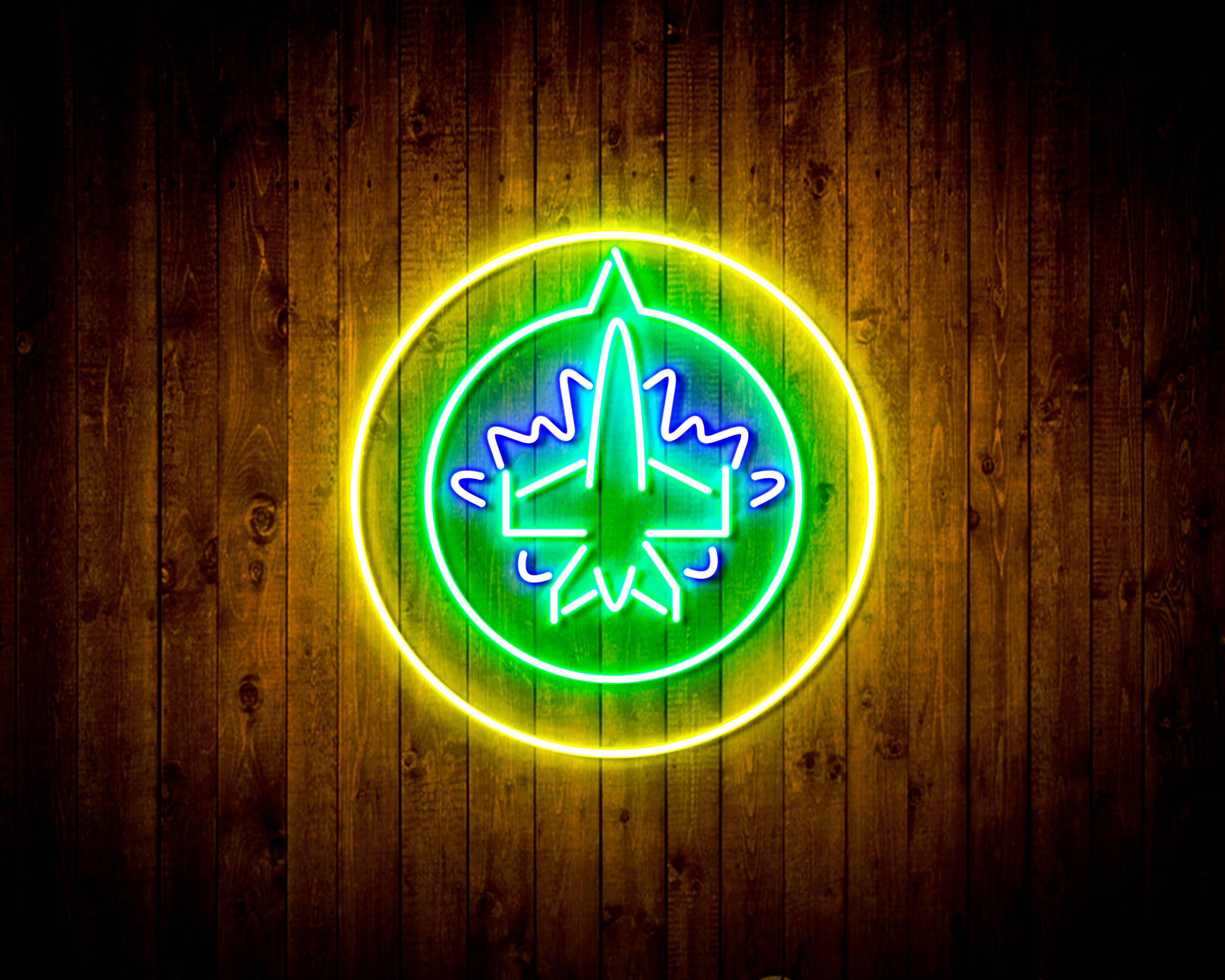 NHL Winnipeg Jets Handmade LED Neon Light Sign