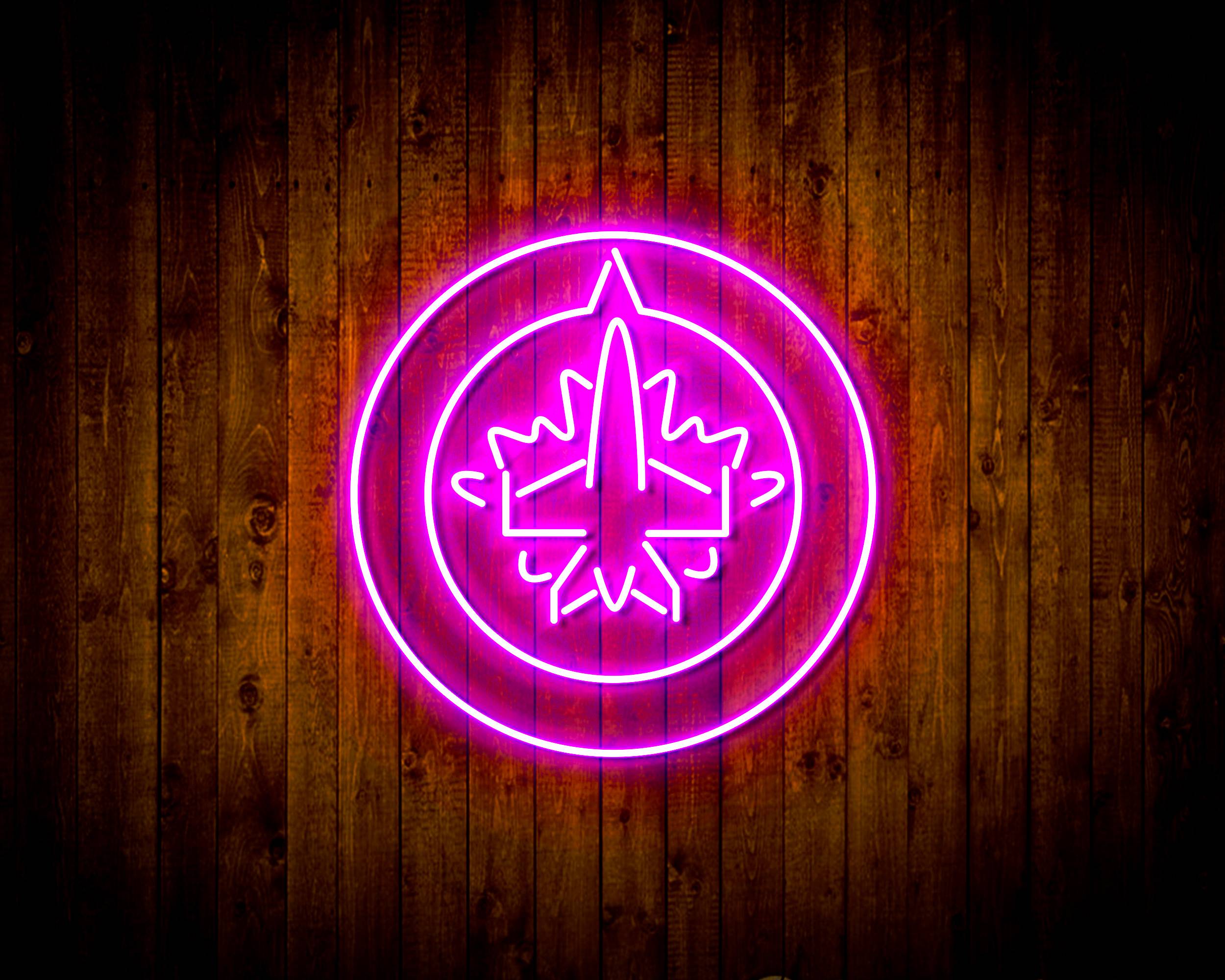 NHL Winnipeg Jets Handmade LED Neon Light Sign