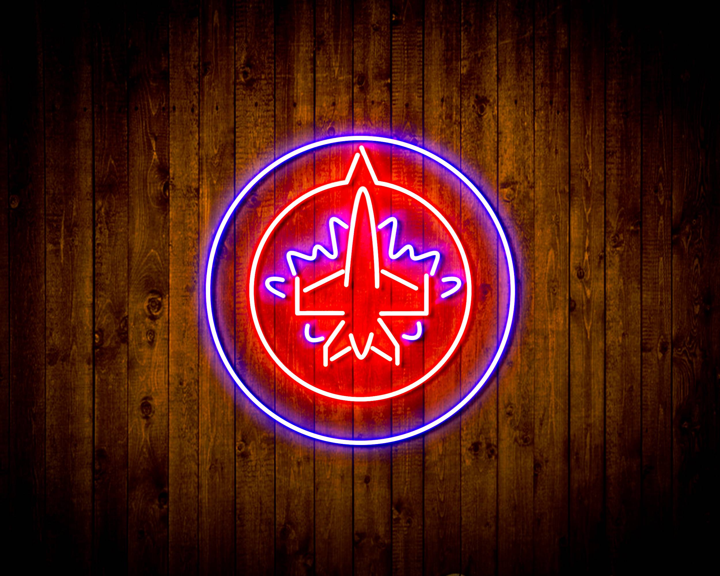 NHL Winnipeg Jets Handmade LED Neon Light Sign