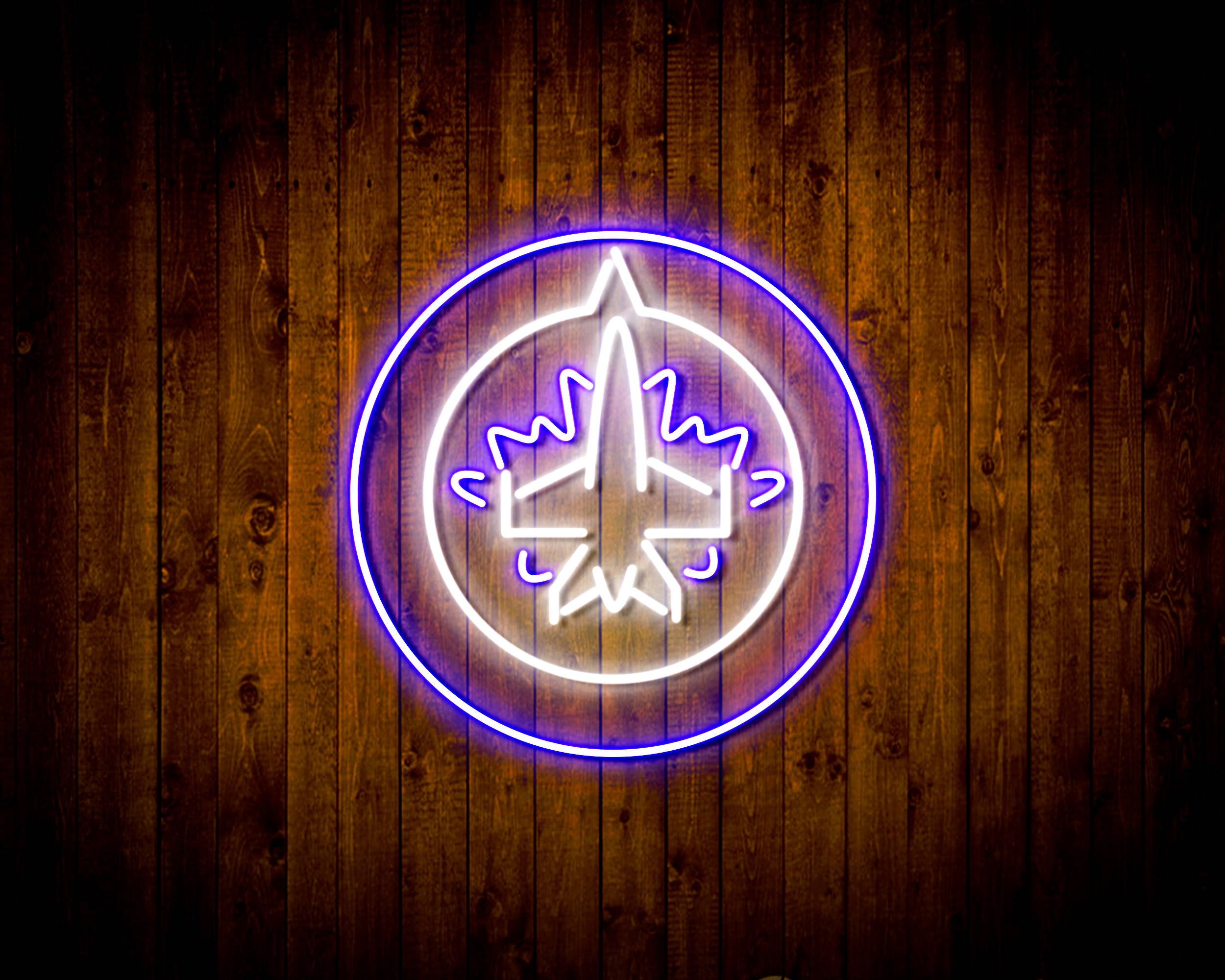 NHL Winnipeg Jets Handmade LED Neon Light Sign