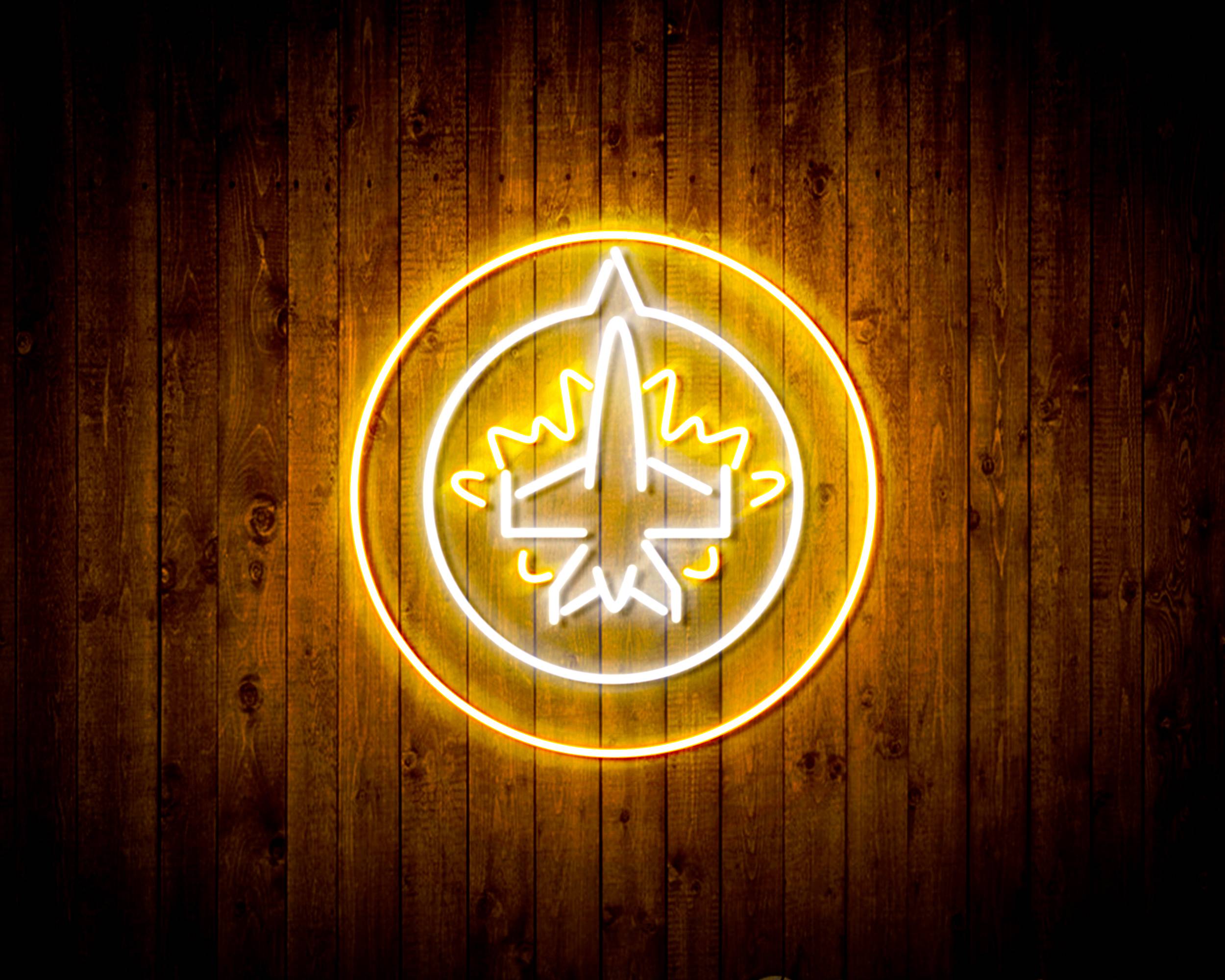 NHL Winnipeg Jets Handmade LED Neon Light Sign