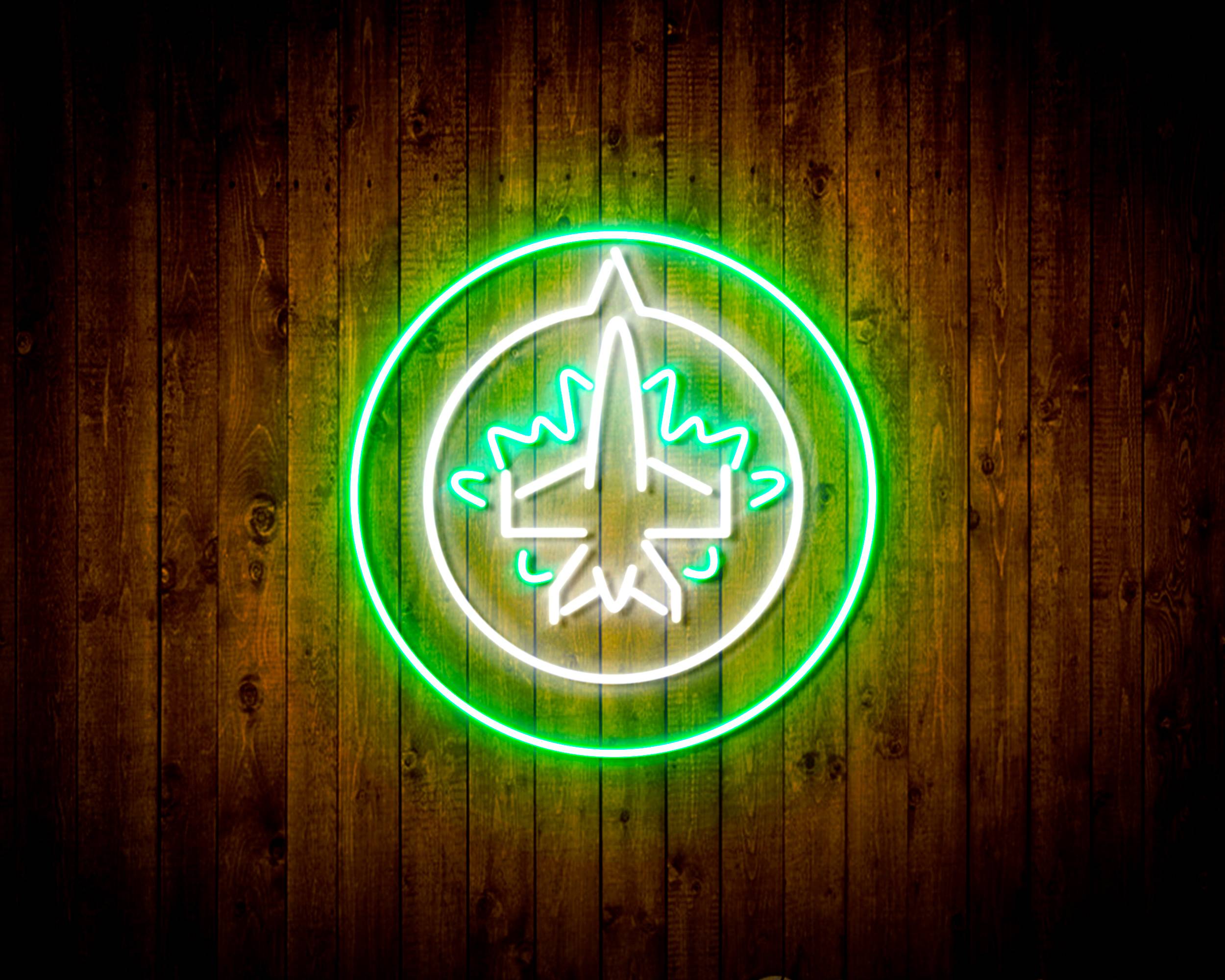 NHL Winnipeg Jets Handmade LED Neon Light Sign