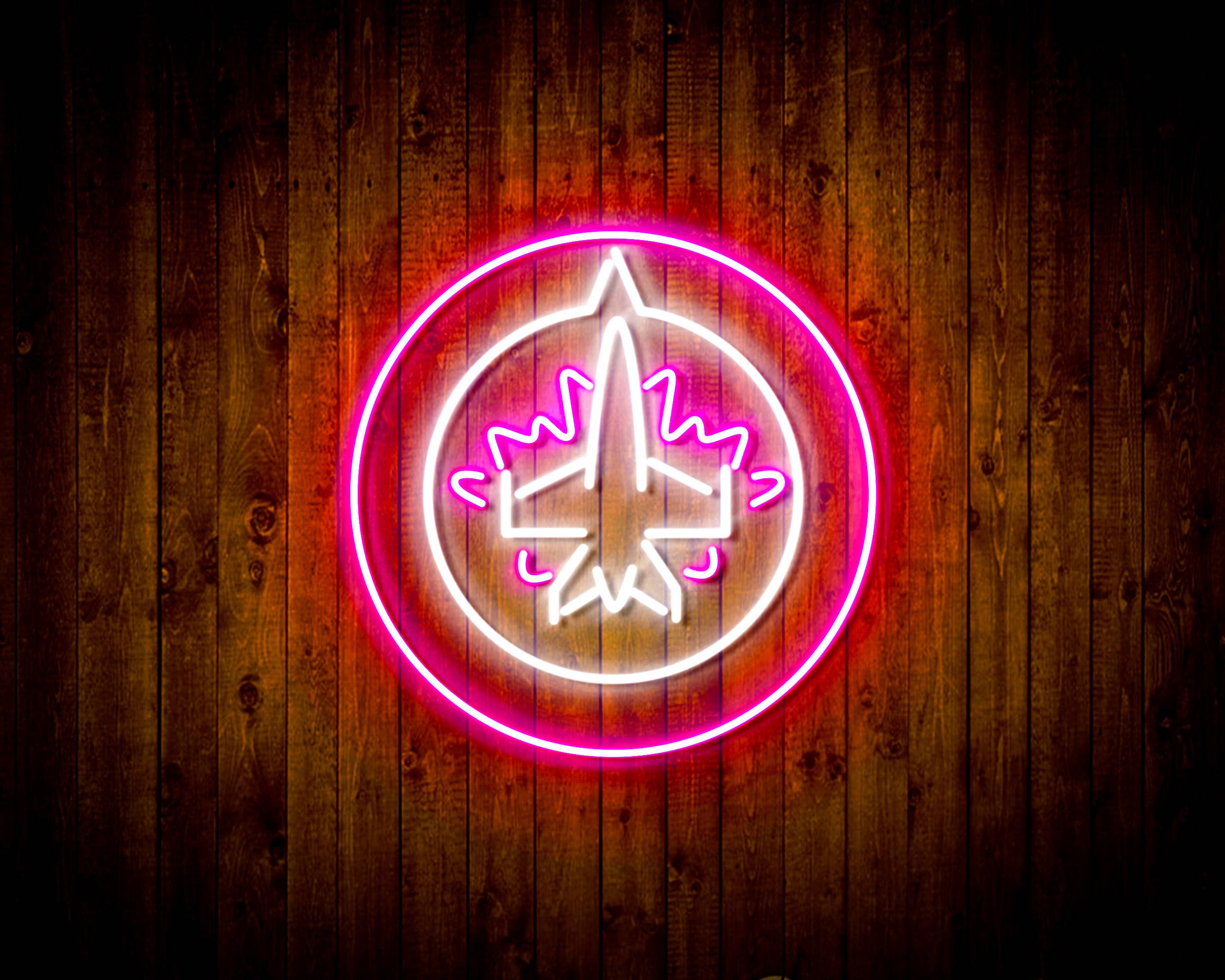 NHL Winnipeg Jets Handmade LED Neon Light Sign