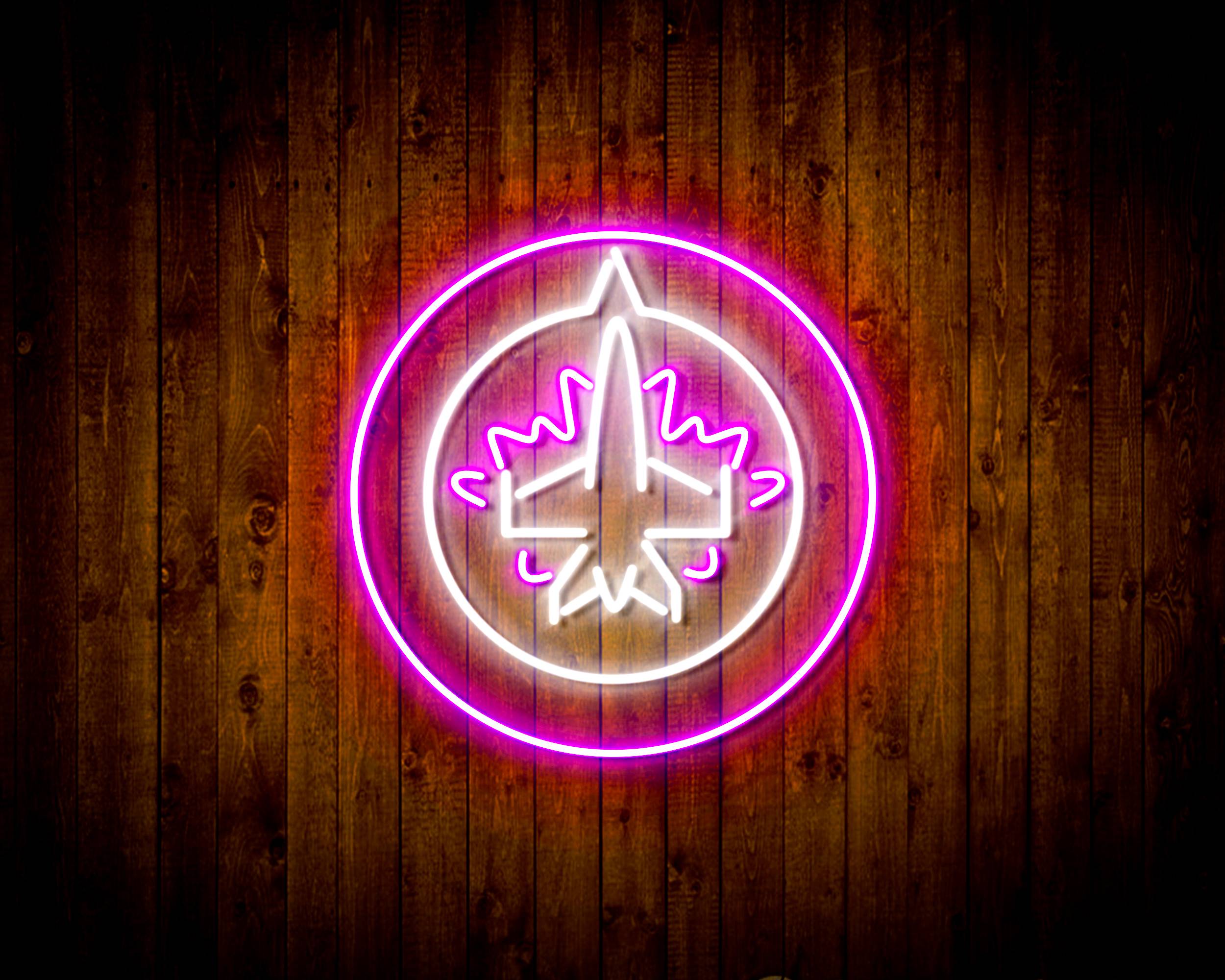 NHL Winnipeg Jets Handmade LED Neon Light Sign