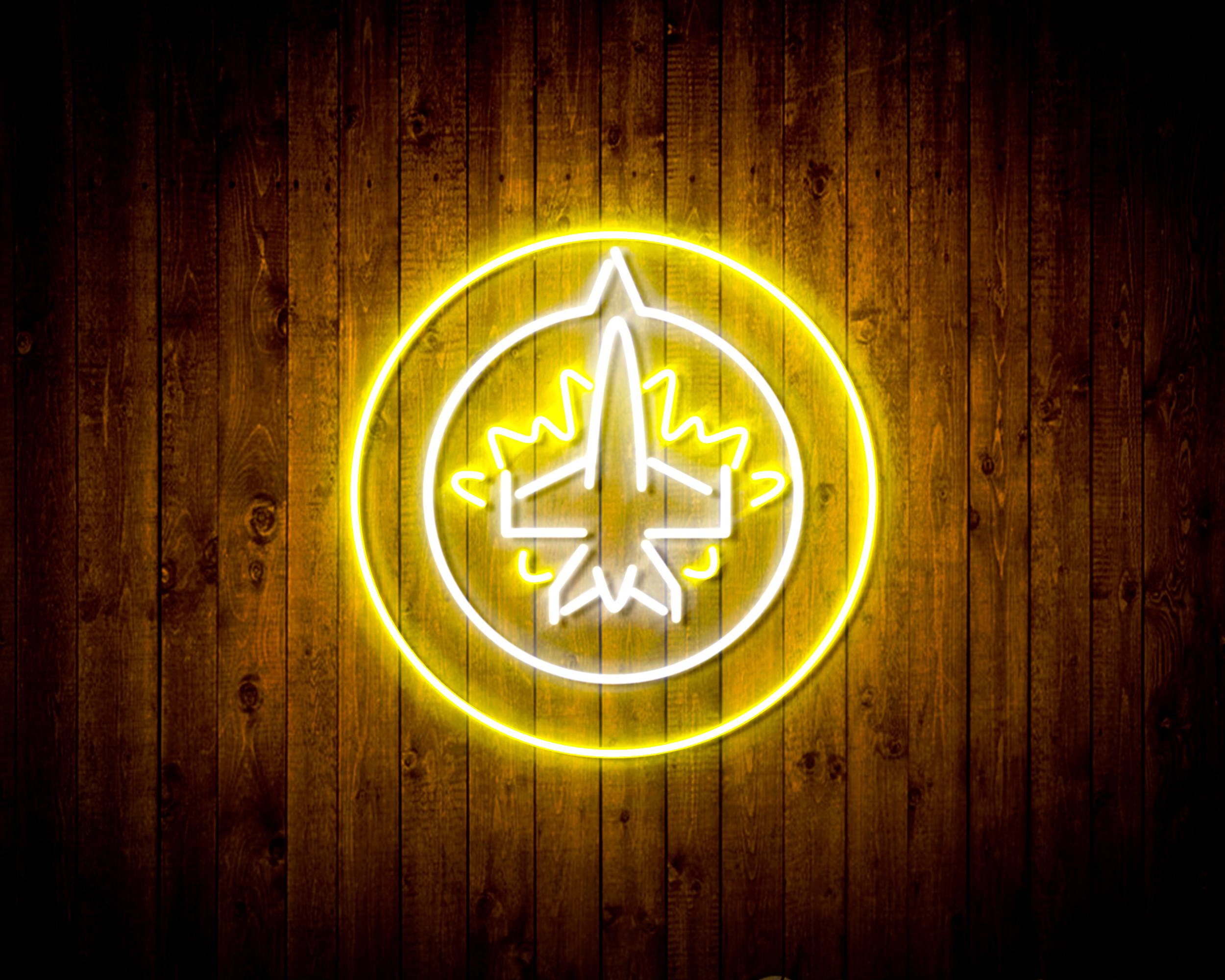 NHL Winnipeg Jets Handmade LED Neon Light Sign