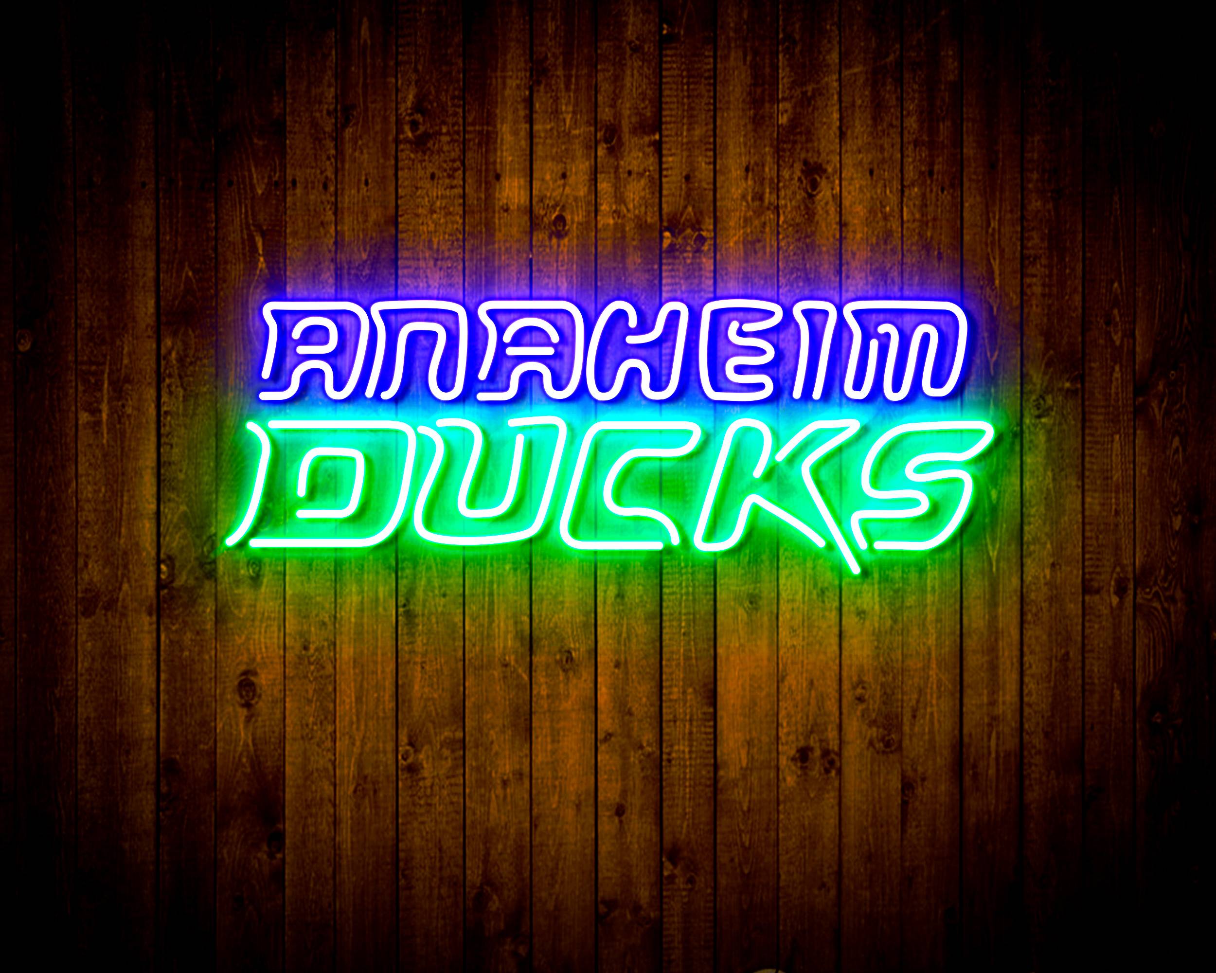 NHL Anaheim Ducks Handmade LED Neon Light Sign