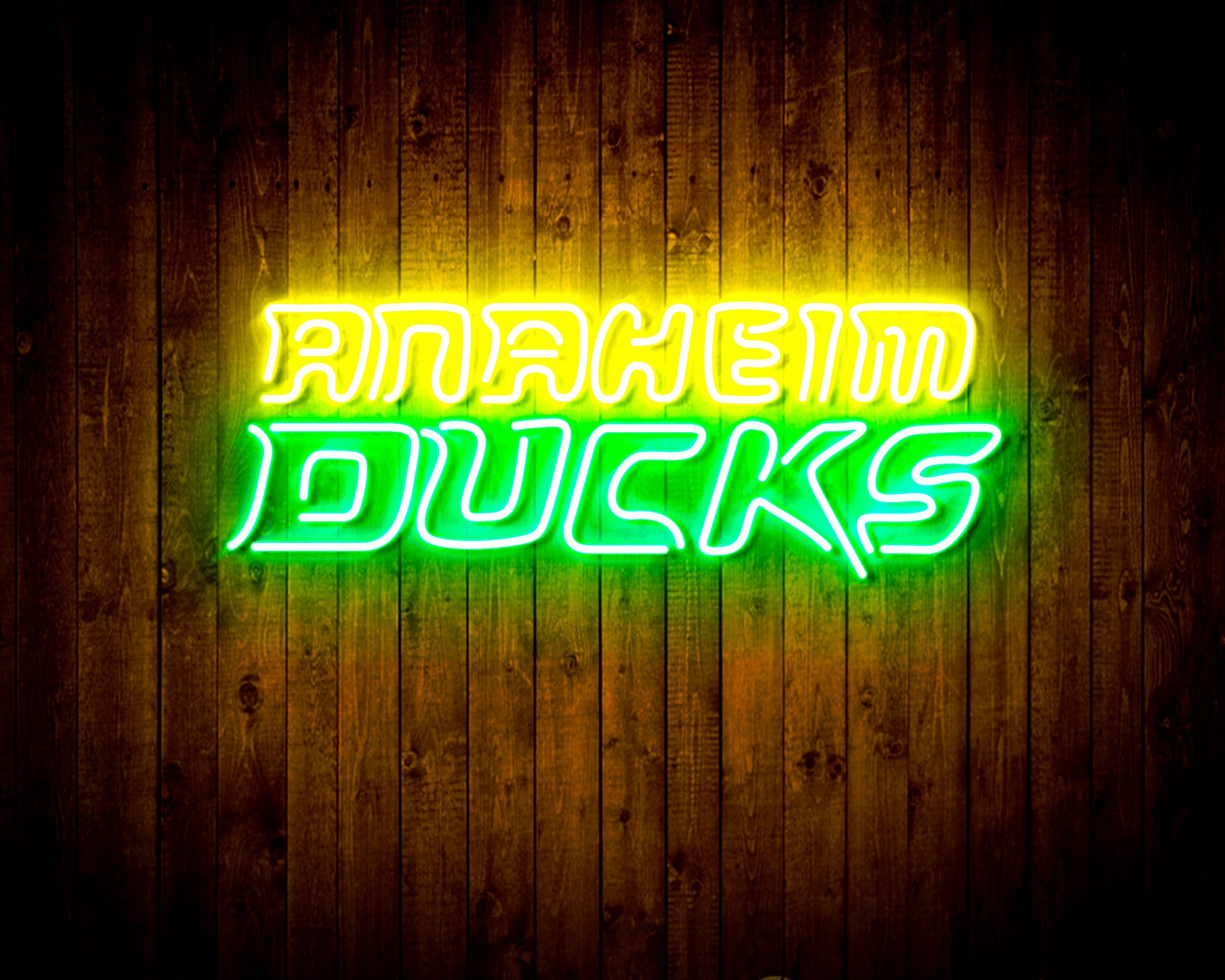 NHL Anaheim Ducks Handmade LED Neon Light Sign