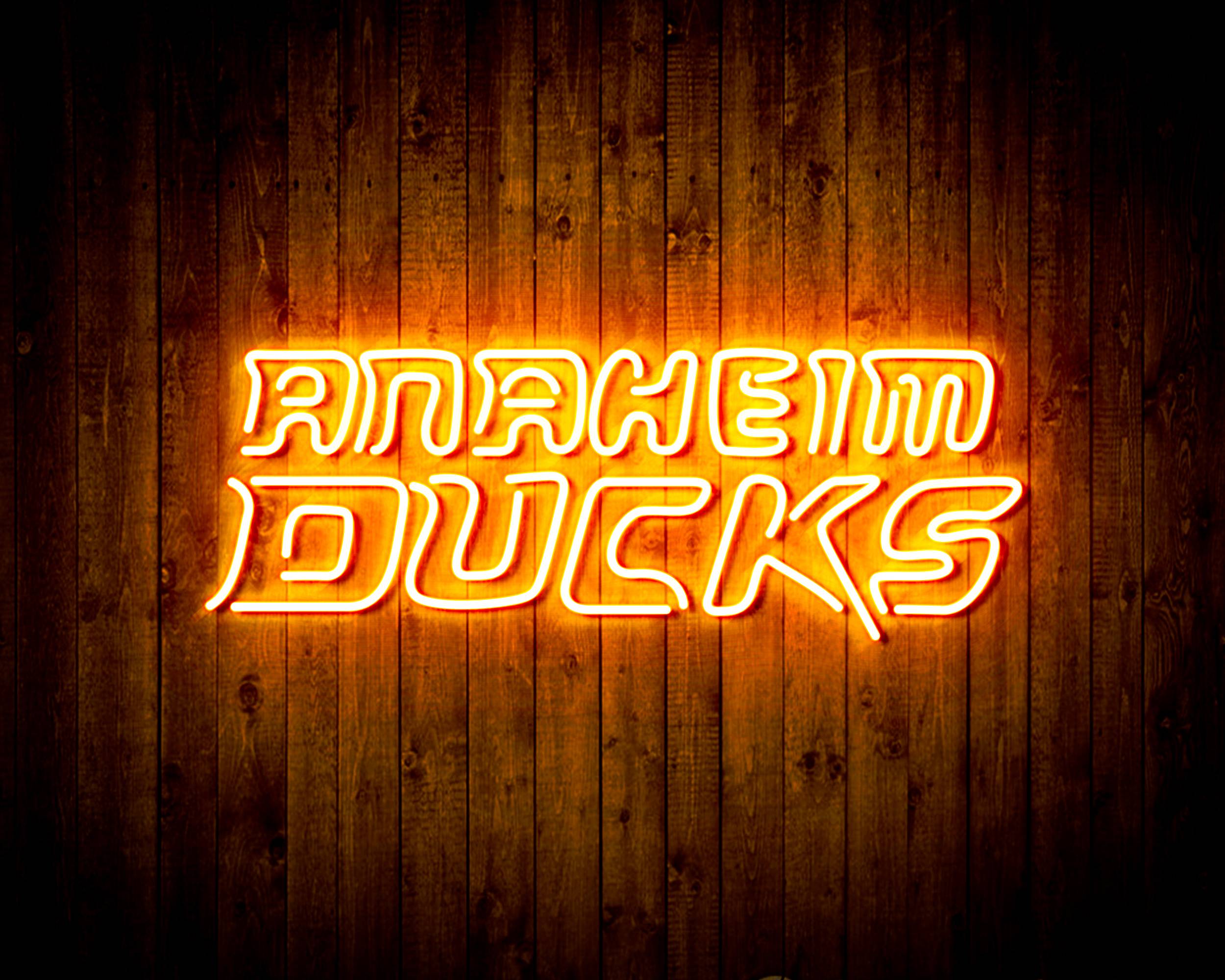 NHL Anaheim Ducks Handmade LED Neon Light Sign