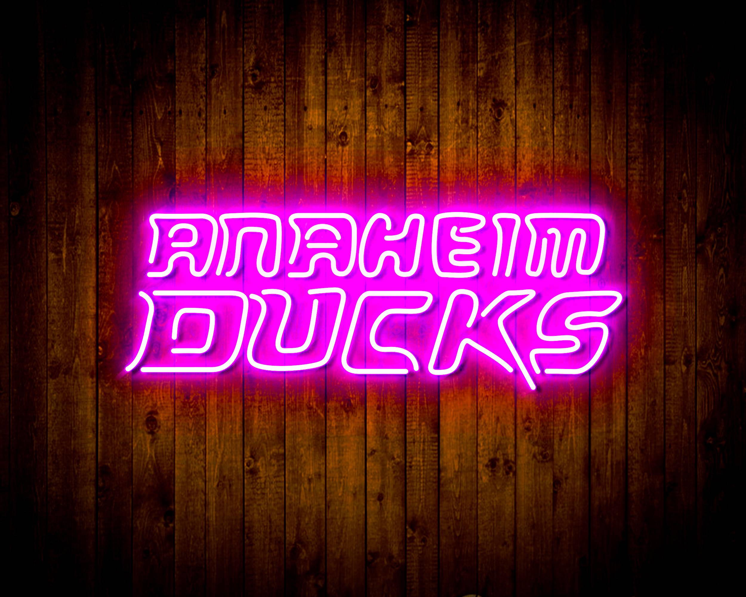 NHL Anaheim Ducks Handmade LED Neon Light Sign