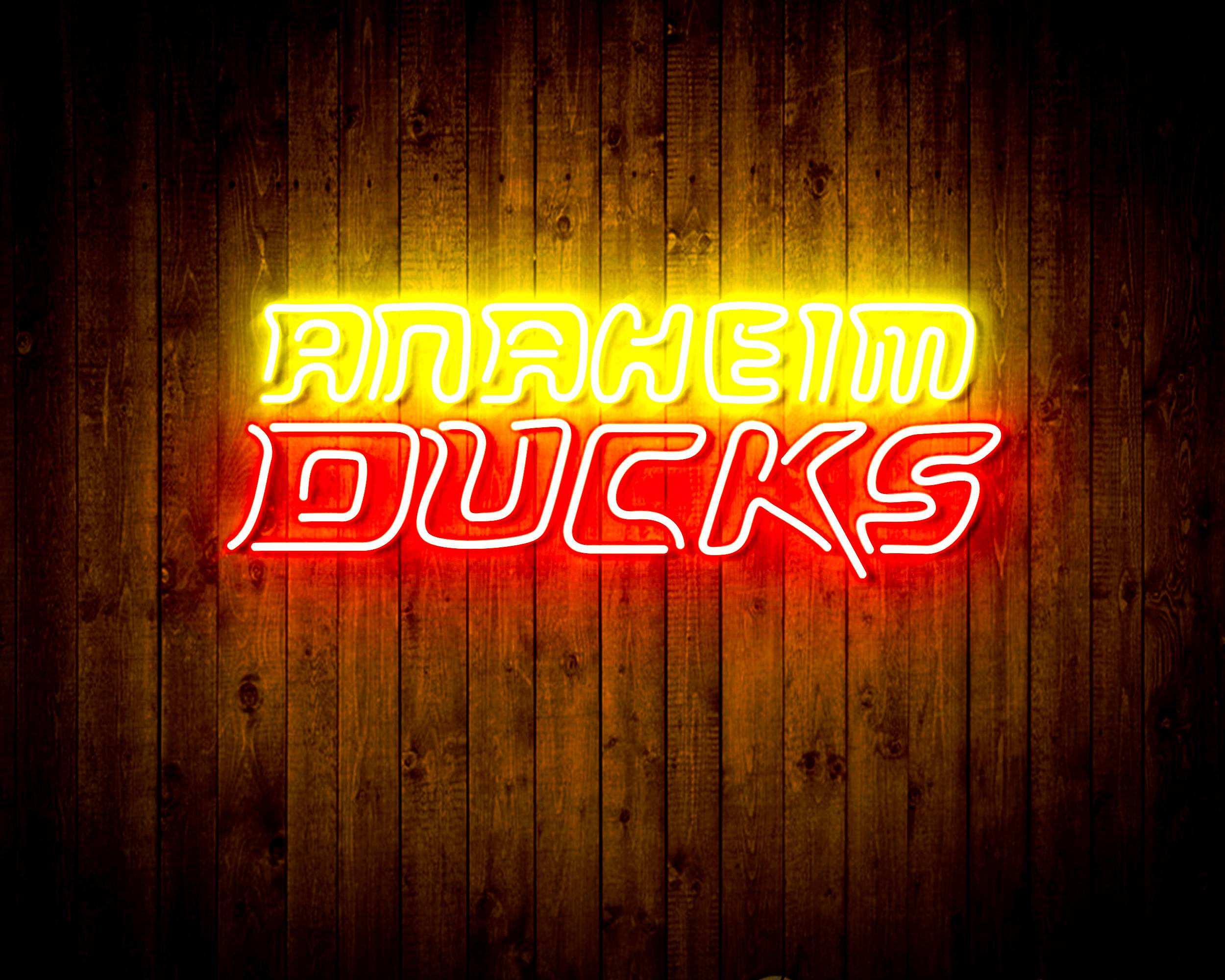 NHL Anaheim Ducks Handmade LED Neon Light Sign