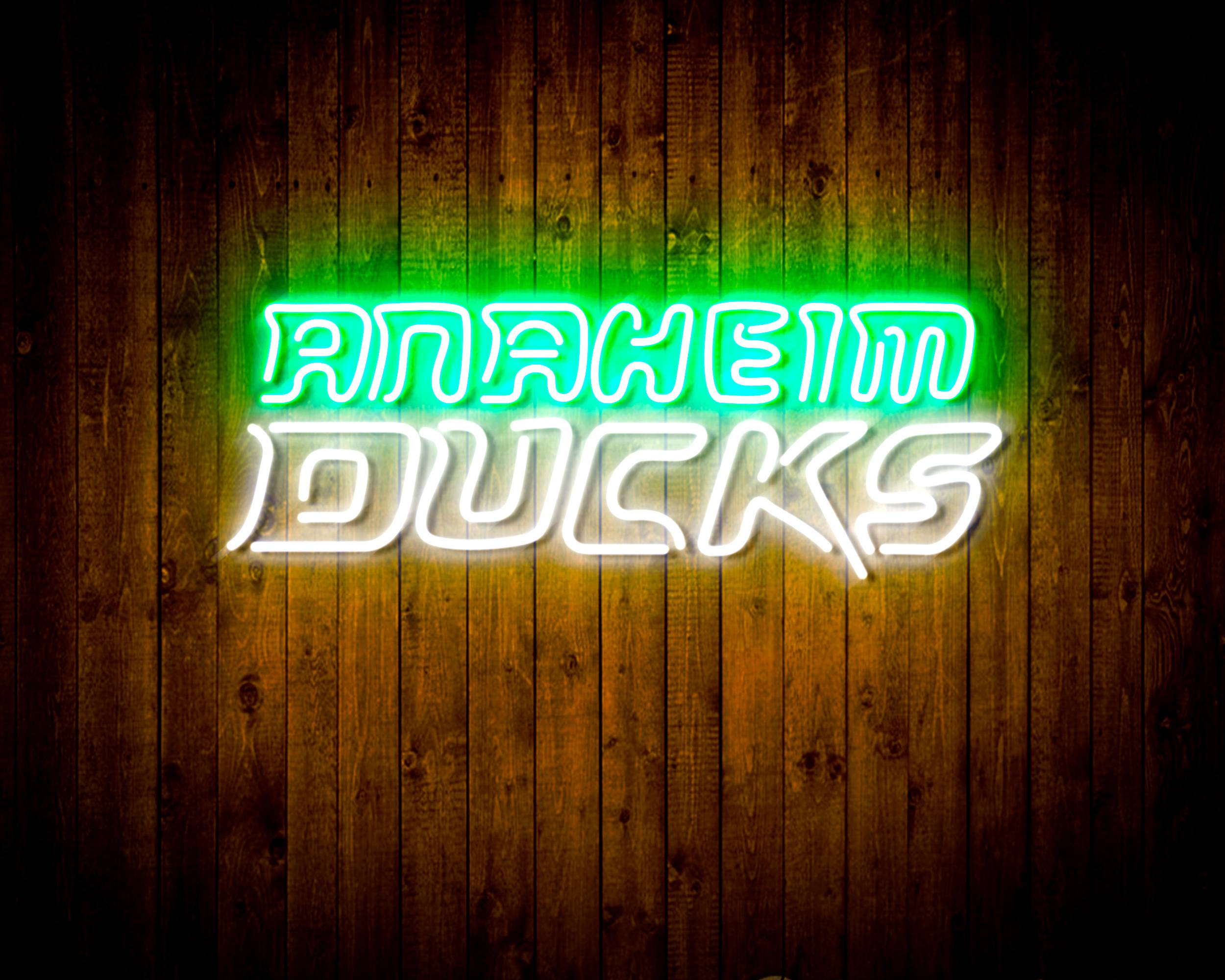 NHL Anaheim Ducks Handmade LED Neon Light Sign