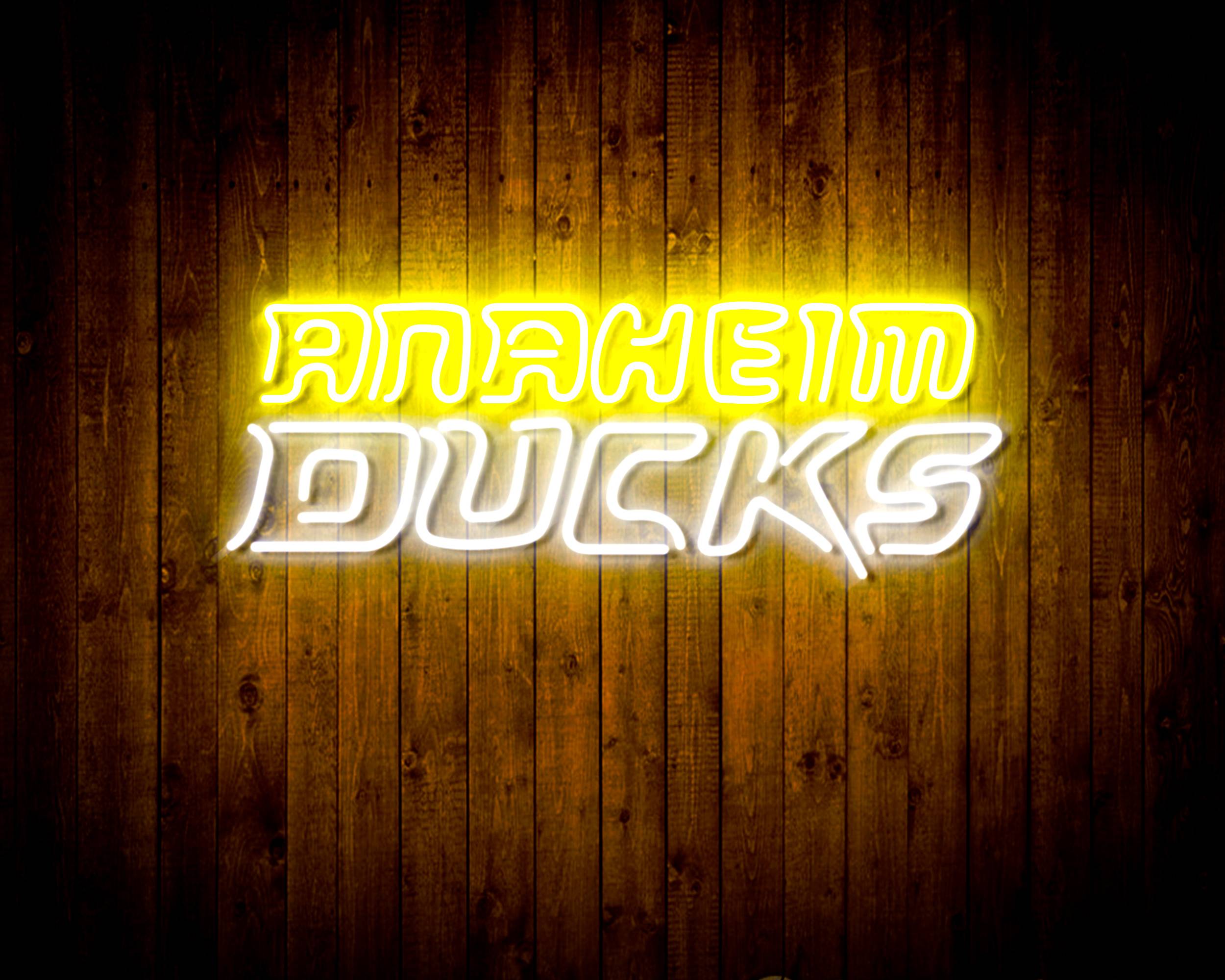 NHL Anaheim Ducks Handmade LED Neon Light Sign