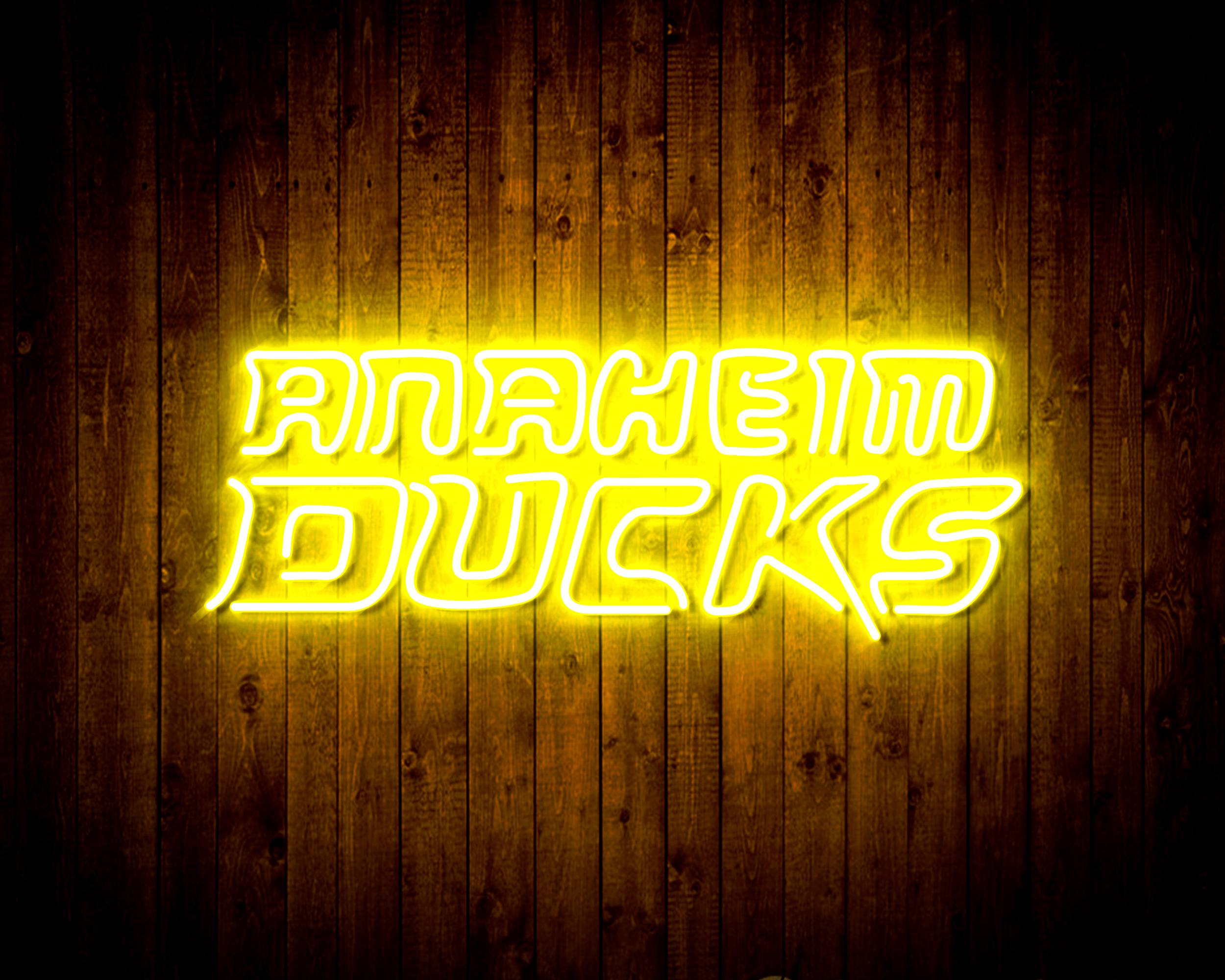 NHL Anaheim Ducks Handmade LED Neon Light Sign