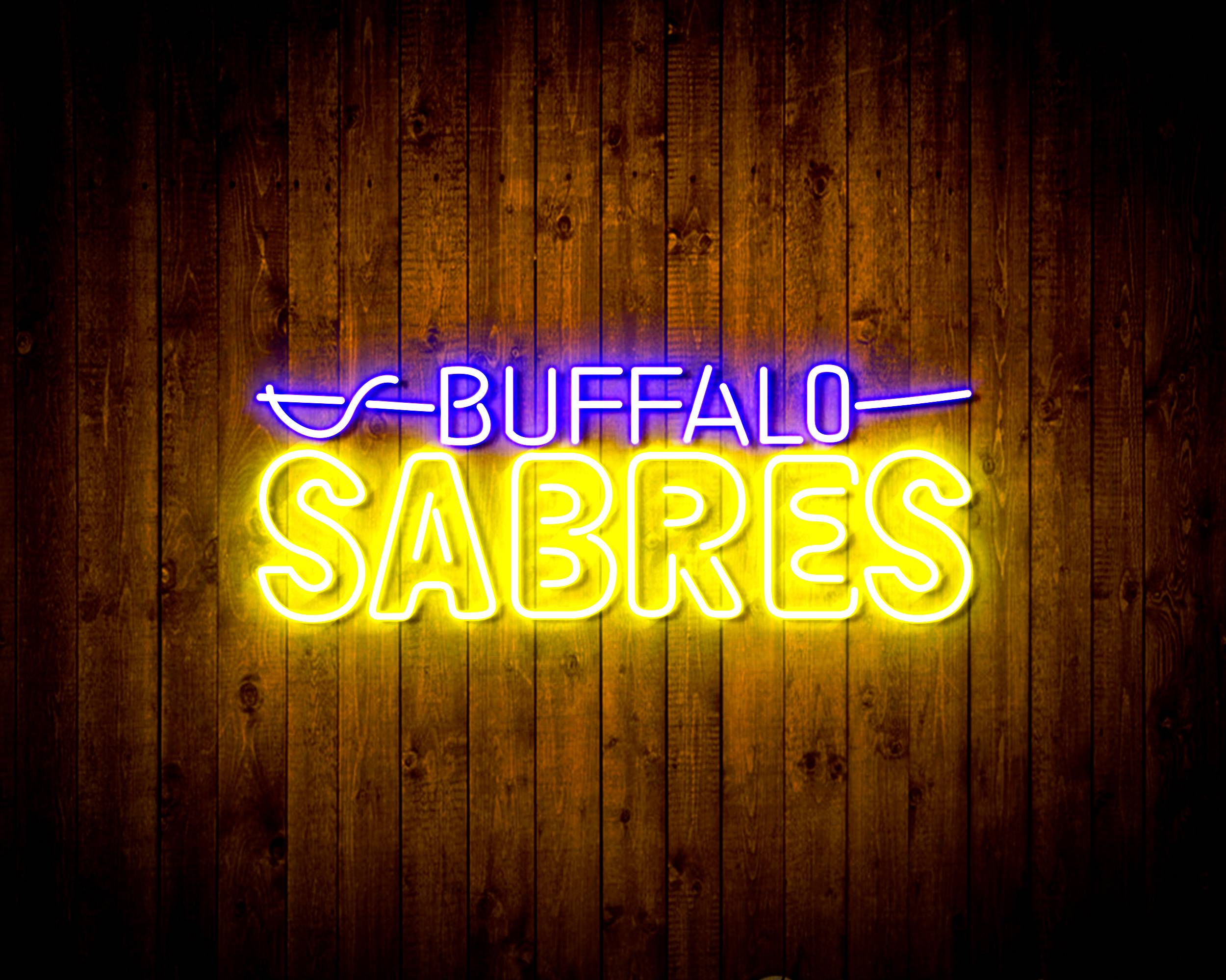 NHL Buffalo Sabres Handmade LED Neon Light Sign