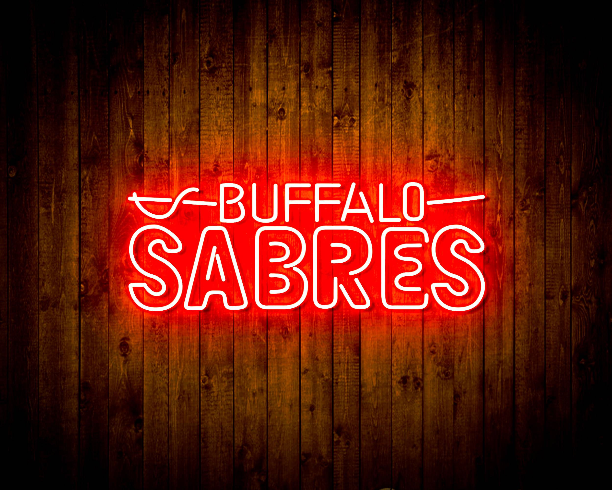 NHL Buffalo Sabres Handmade LED Neon Light Sign