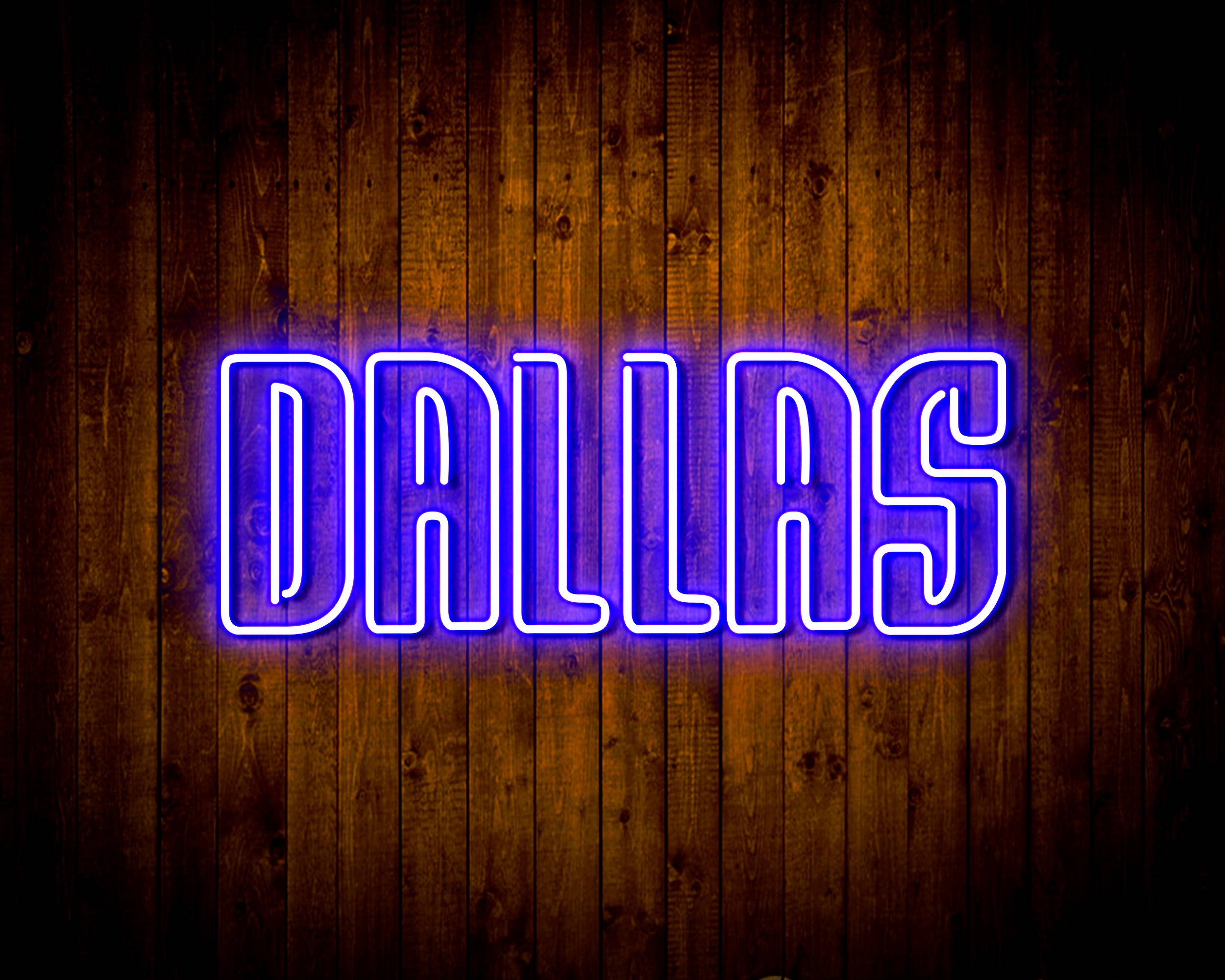 NHL Dallas Stars Handmade LED Neon Light Sign