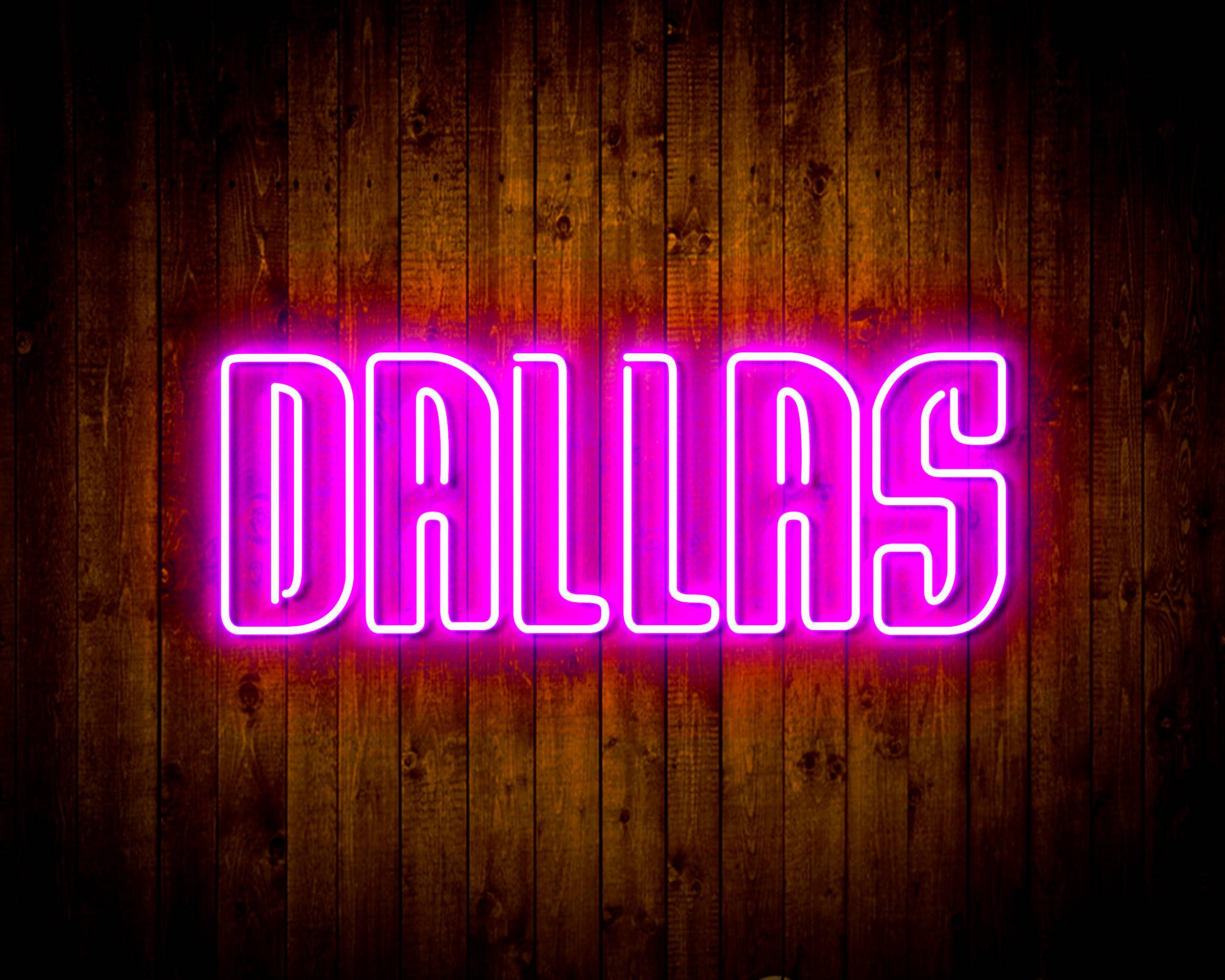 NHL Dallas Stars Handmade LED Neon Light Sign