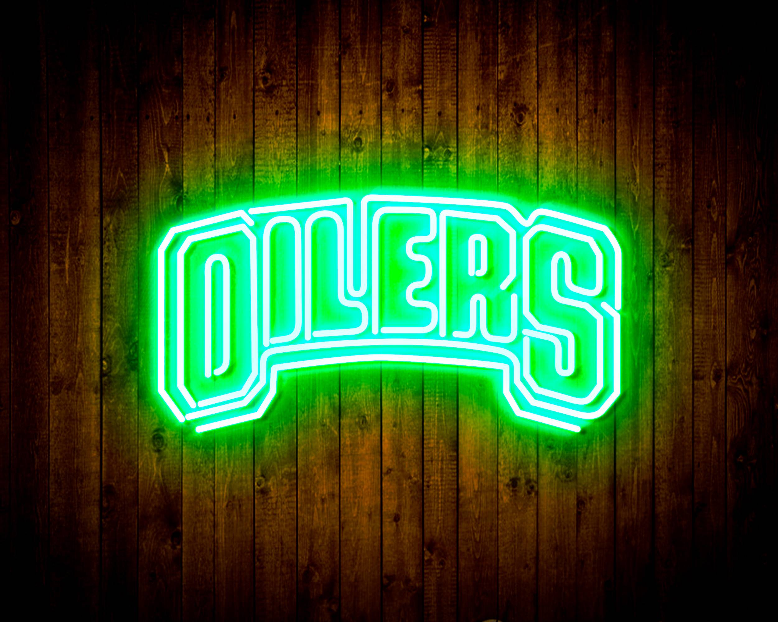 NHL Edmonton Oilers Handmade LED Neon Light Sign