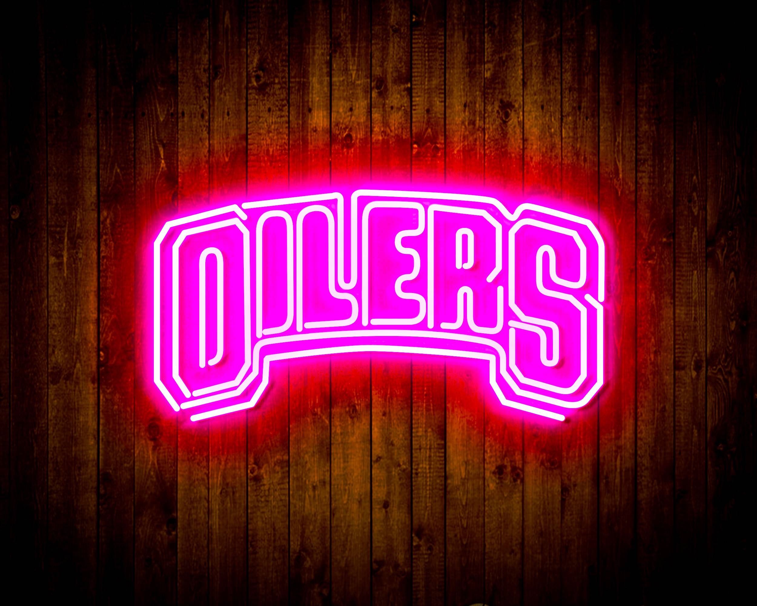 NHL Edmonton Oilers Handmade LED Neon Light Sign