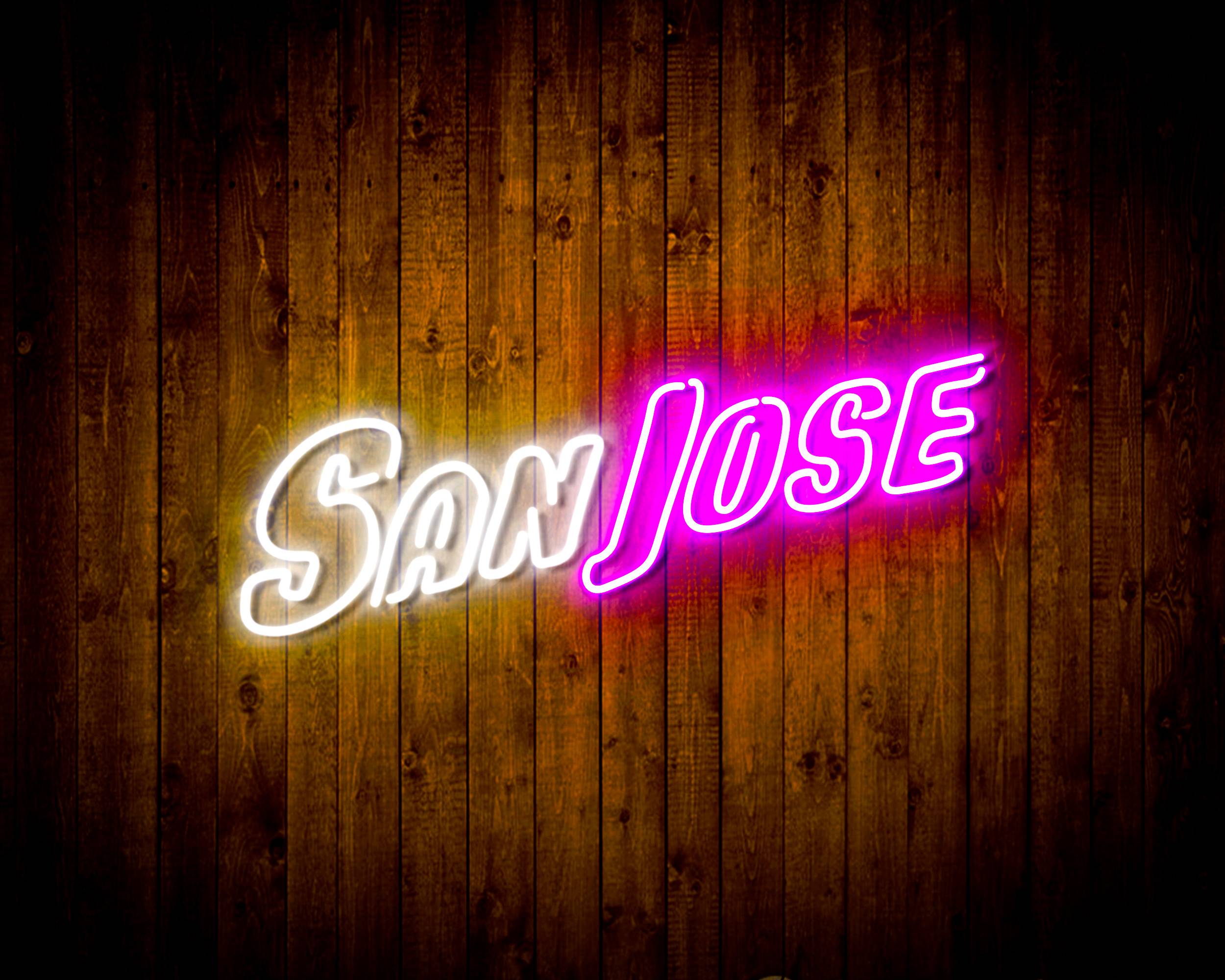 NHL San Jose Sharks Handmade LED Neon Light Sign