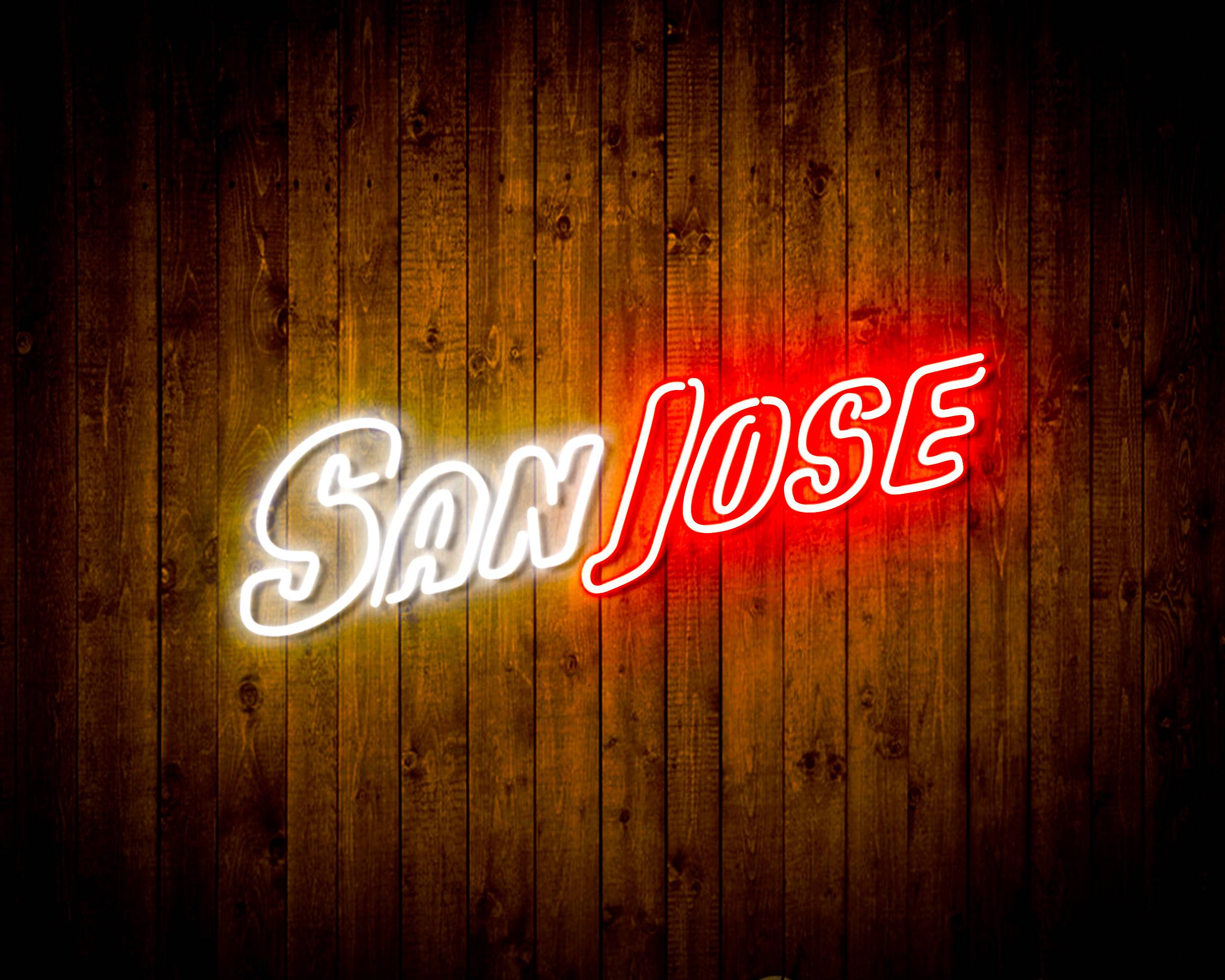 NHL San Jose Sharks Handmade LED Neon Light Sign