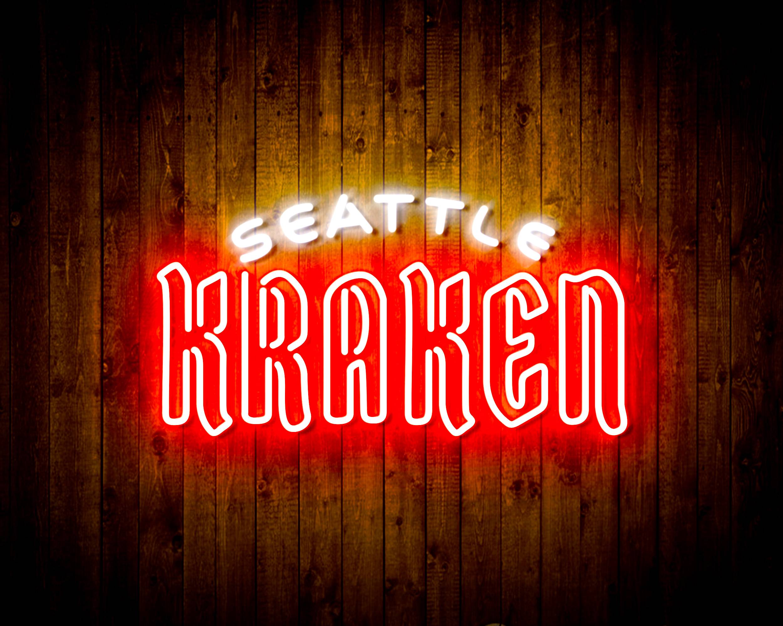 NHL Seattle Kraken Handmade LED Neon Light Sign