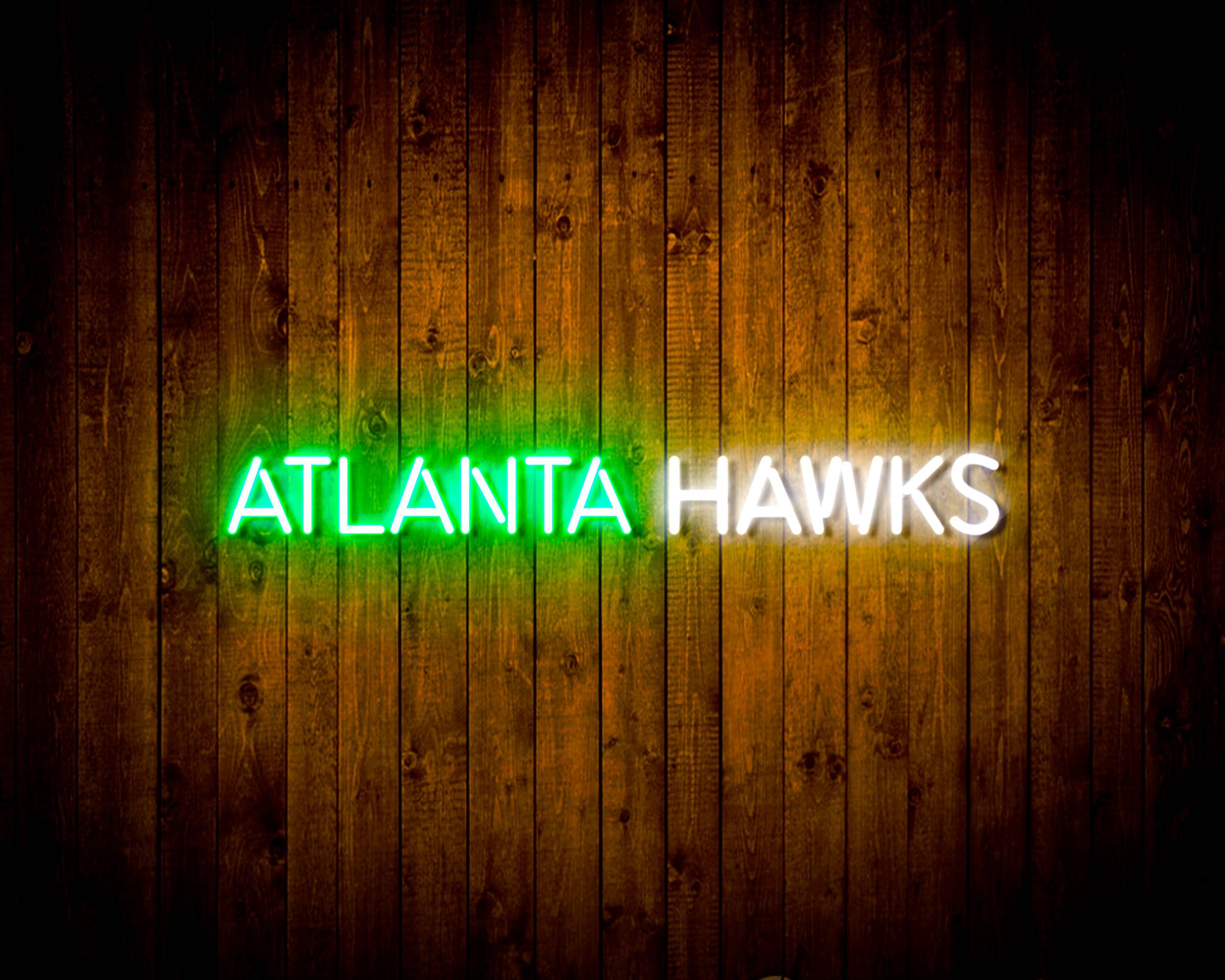 NBA Atlanta Hawks Handmade LED Neon Light Sign