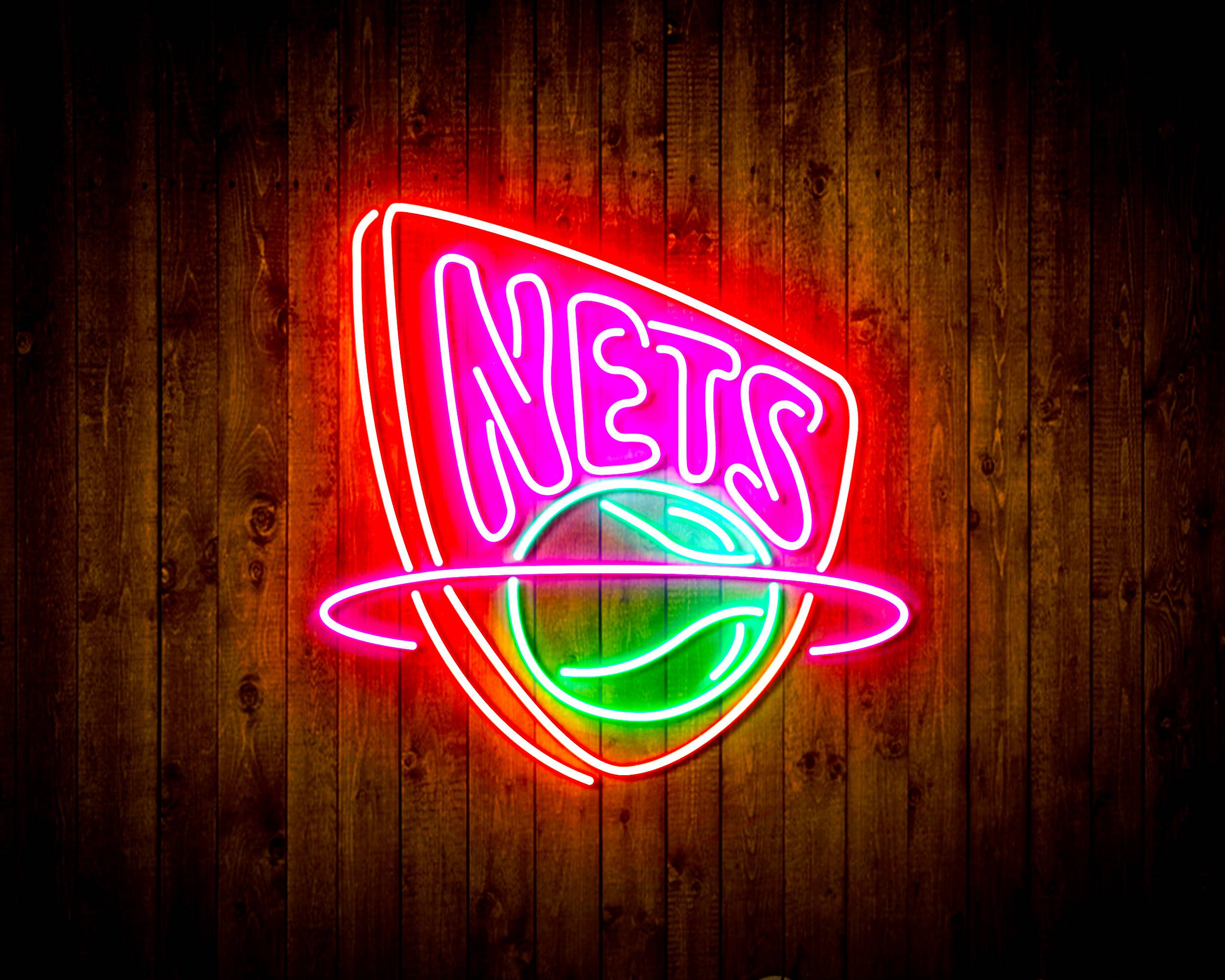 NBA Brooklyn Nets Handmade LED Neon Light Sign