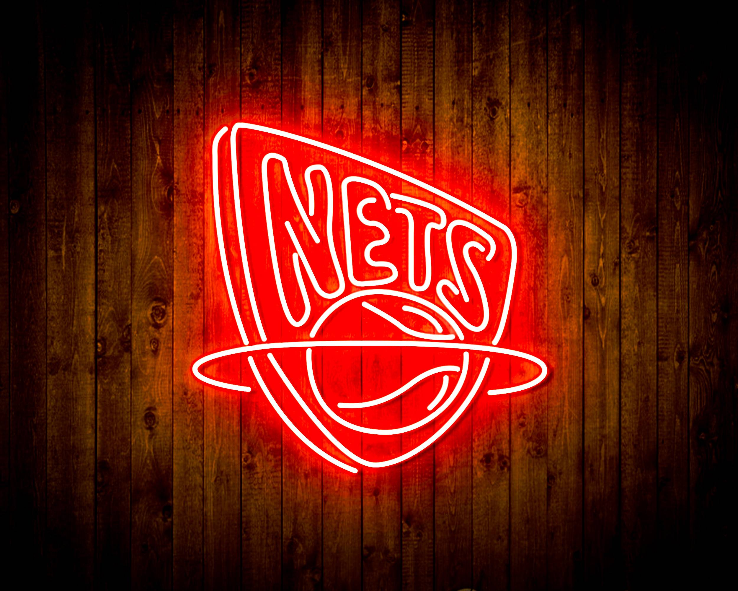 NBA Brooklyn Nets Handmade LED Neon Light Sign