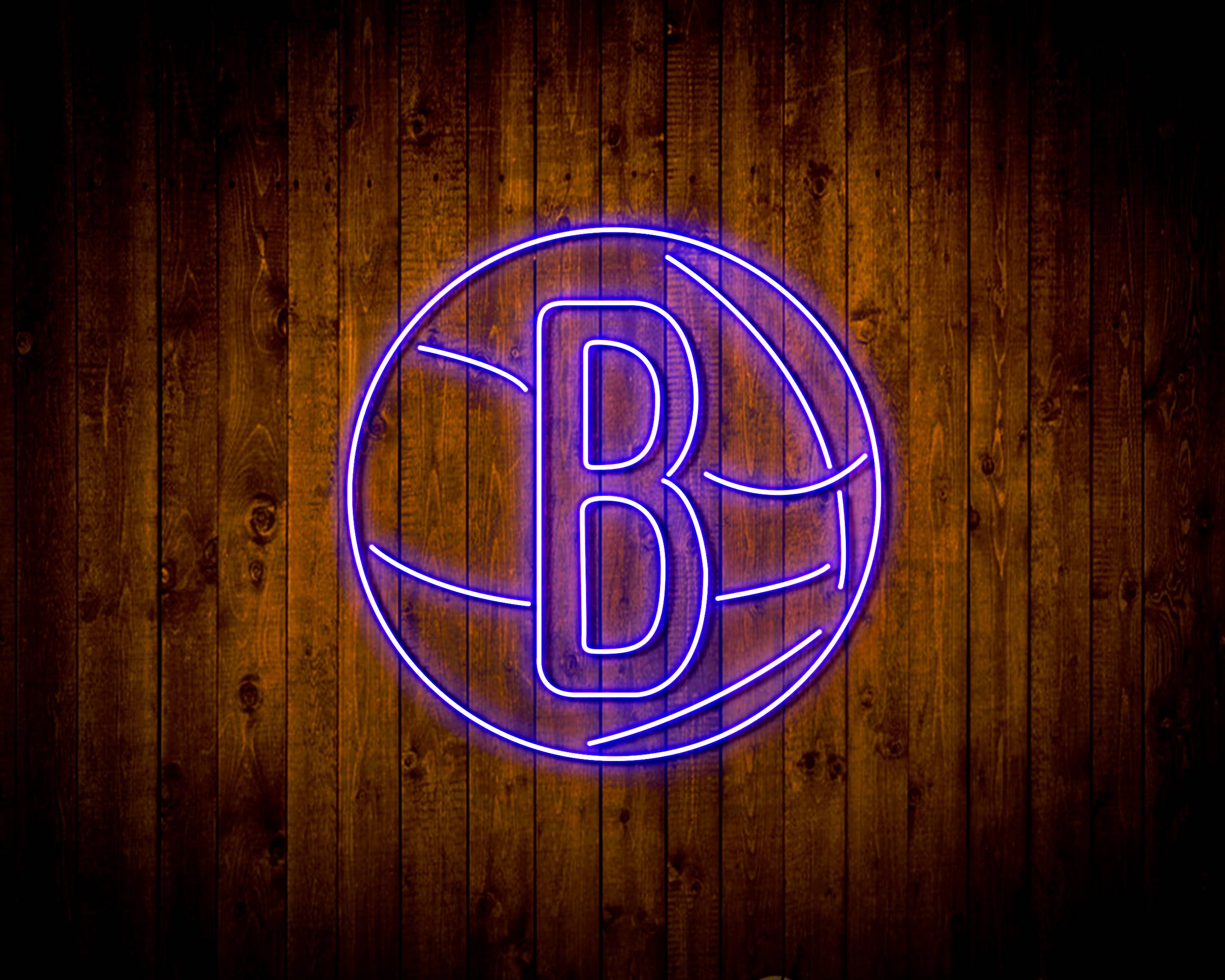 NBA Brooklyn Nets Handmade LED Neon Light Sign