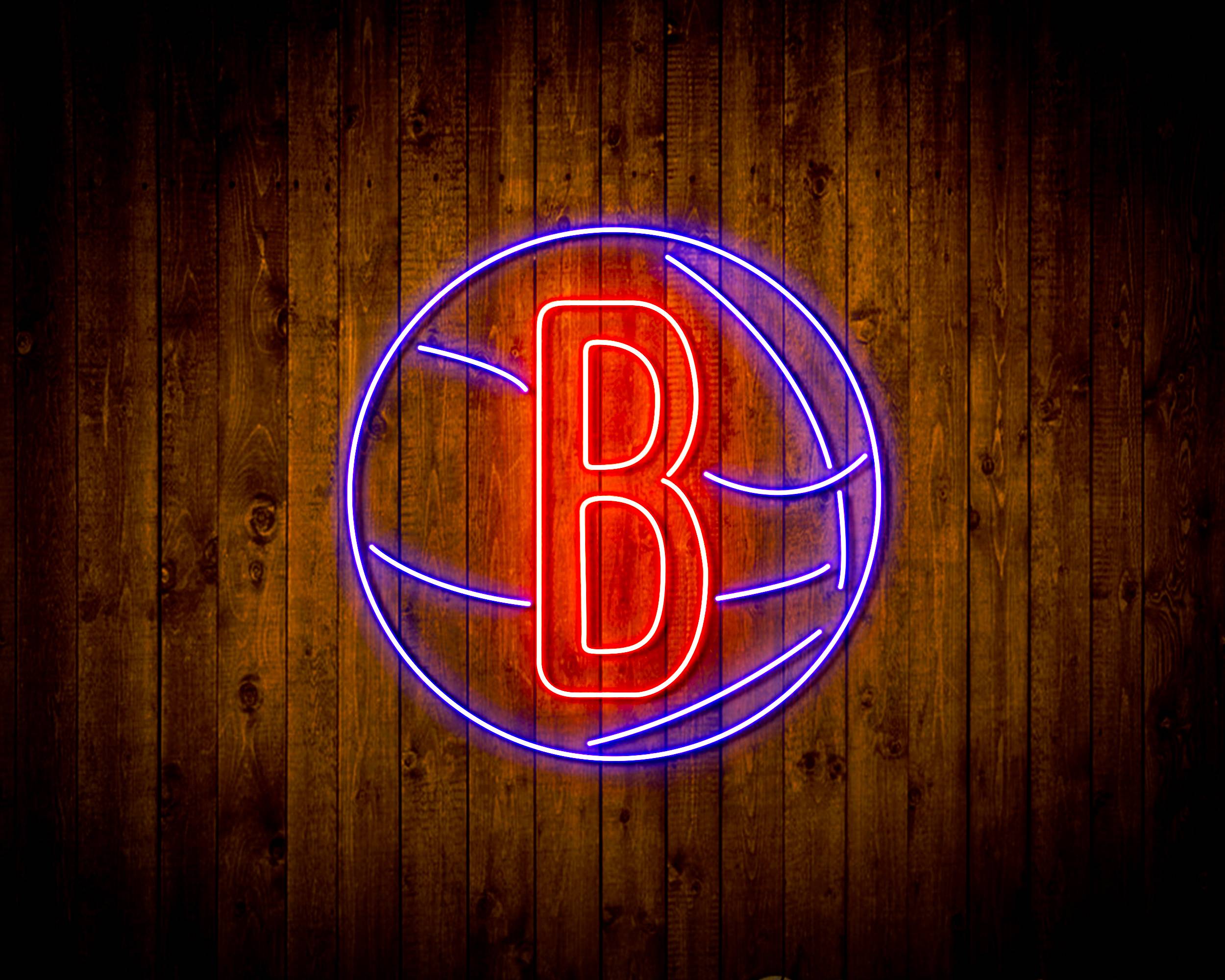 NBA Brooklyn Nets Handmade LED Neon Light Sign