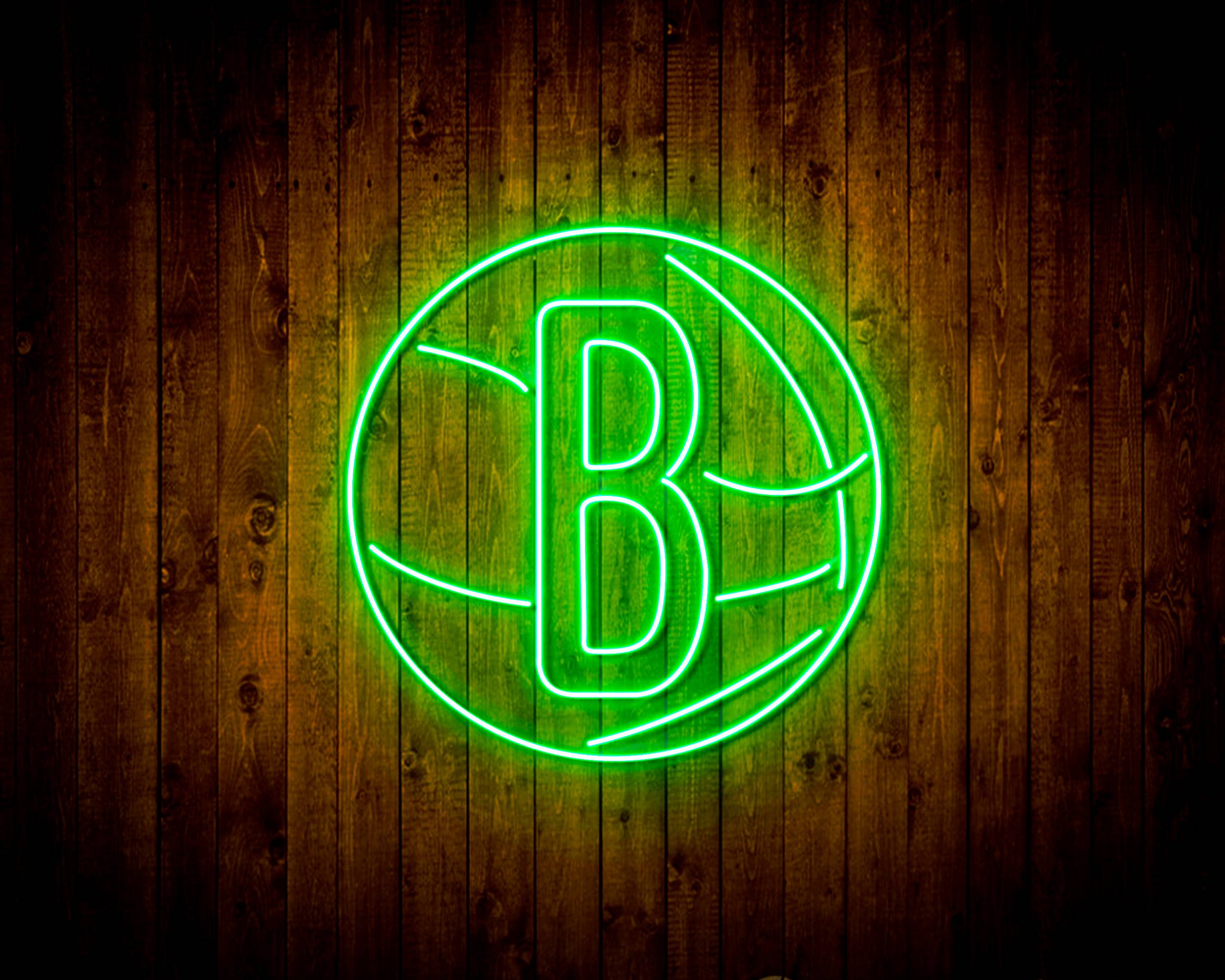 NBA Brooklyn Nets Handmade LED Neon Light Sign