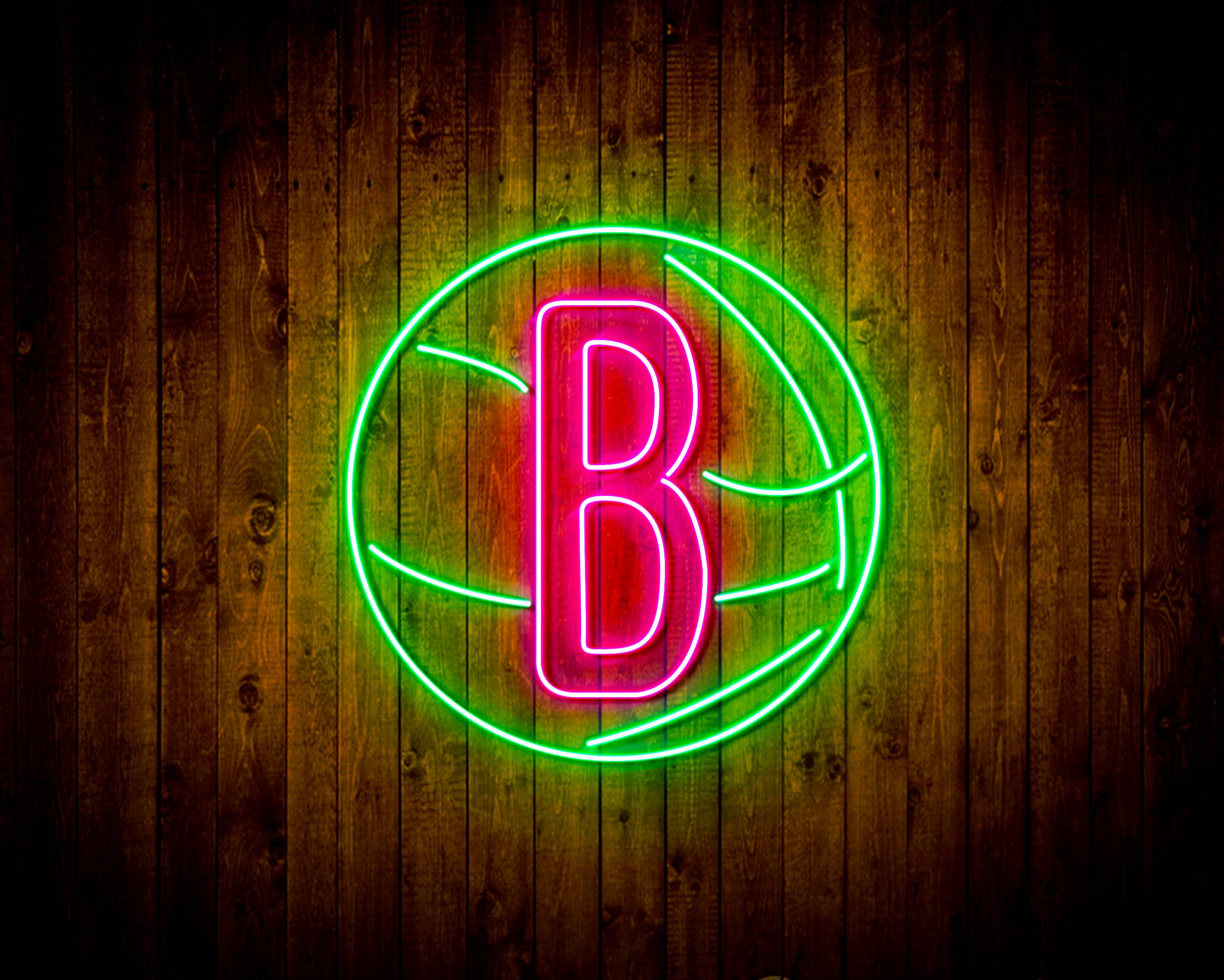 NBA Brooklyn Nets Handmade LED Neon Light Sign