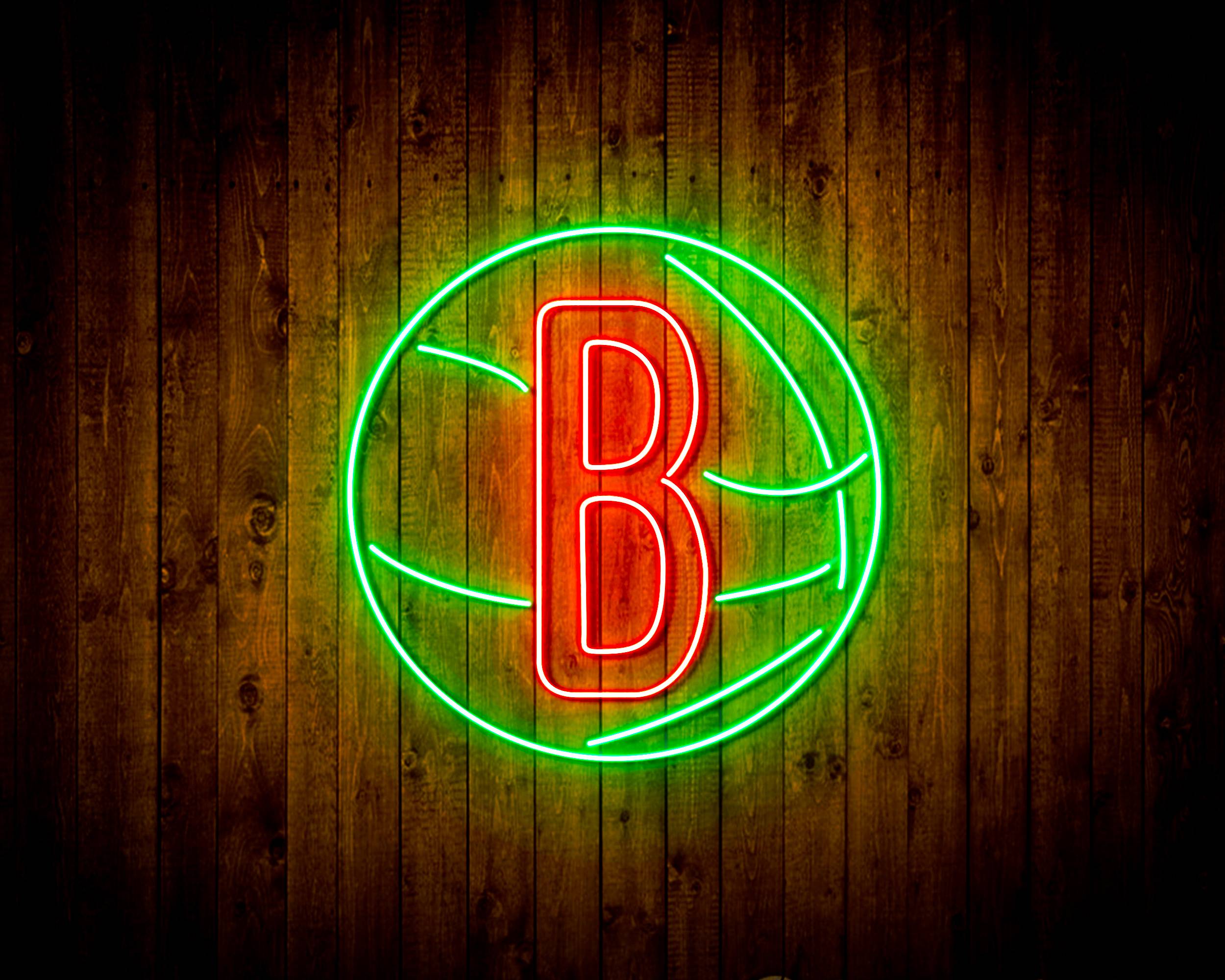 NBA Brooklyn Nets Handmade LED Neon Light Sign