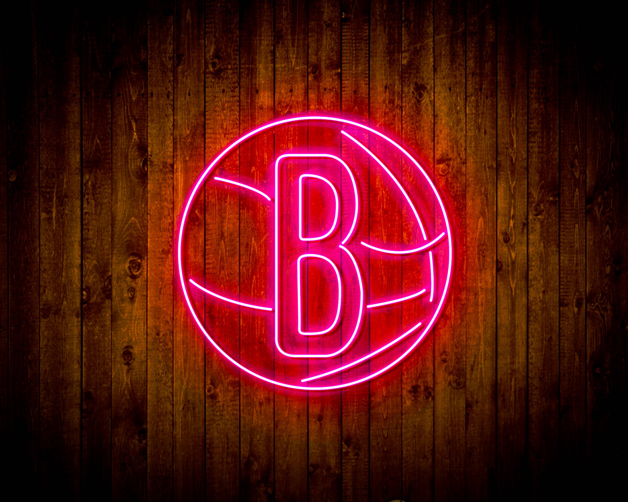 NBA Brooklyn Nets Handmade LED Neon Light Sign