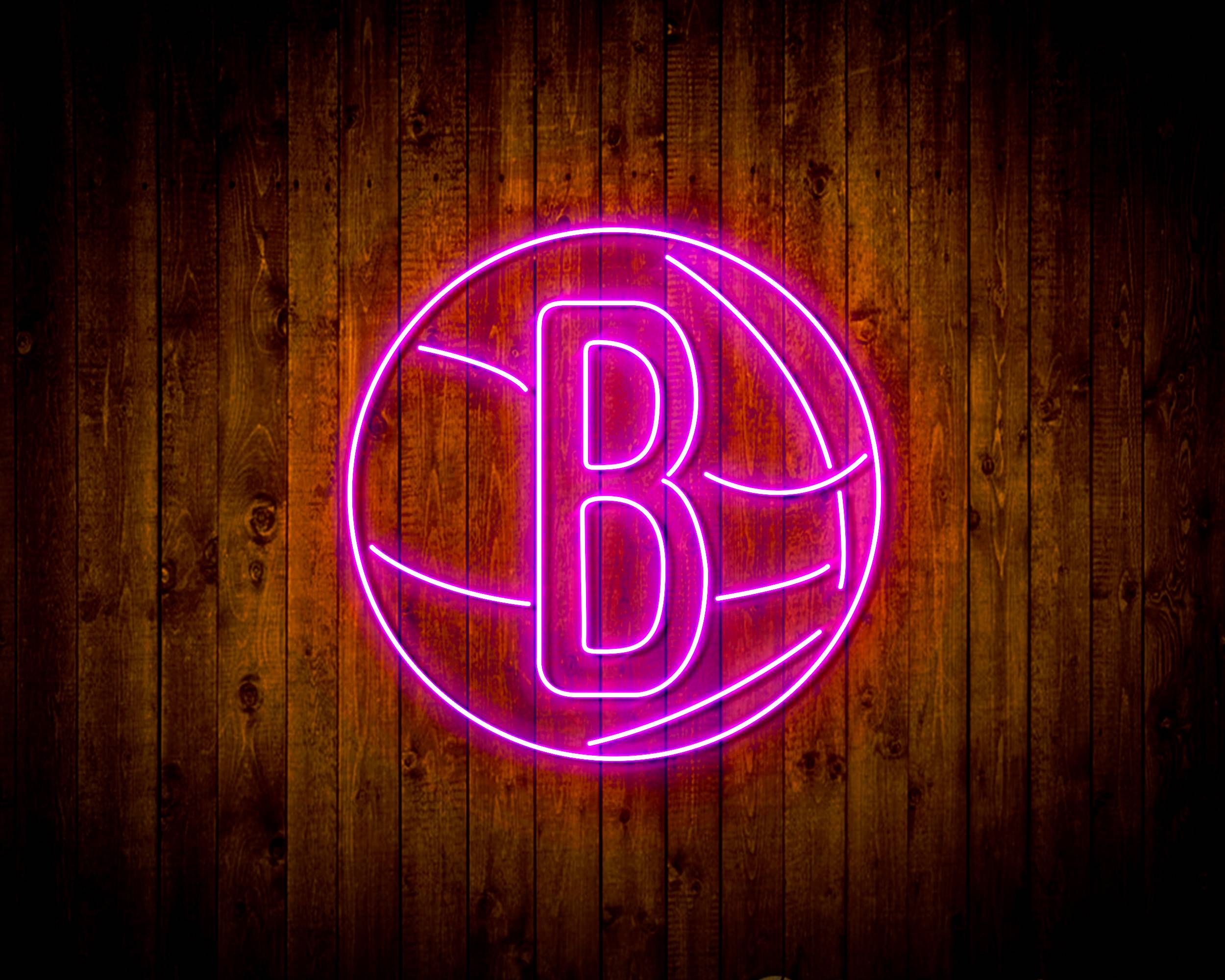 NBA Brooklyn Nets Handmade LED Neon Light Sign