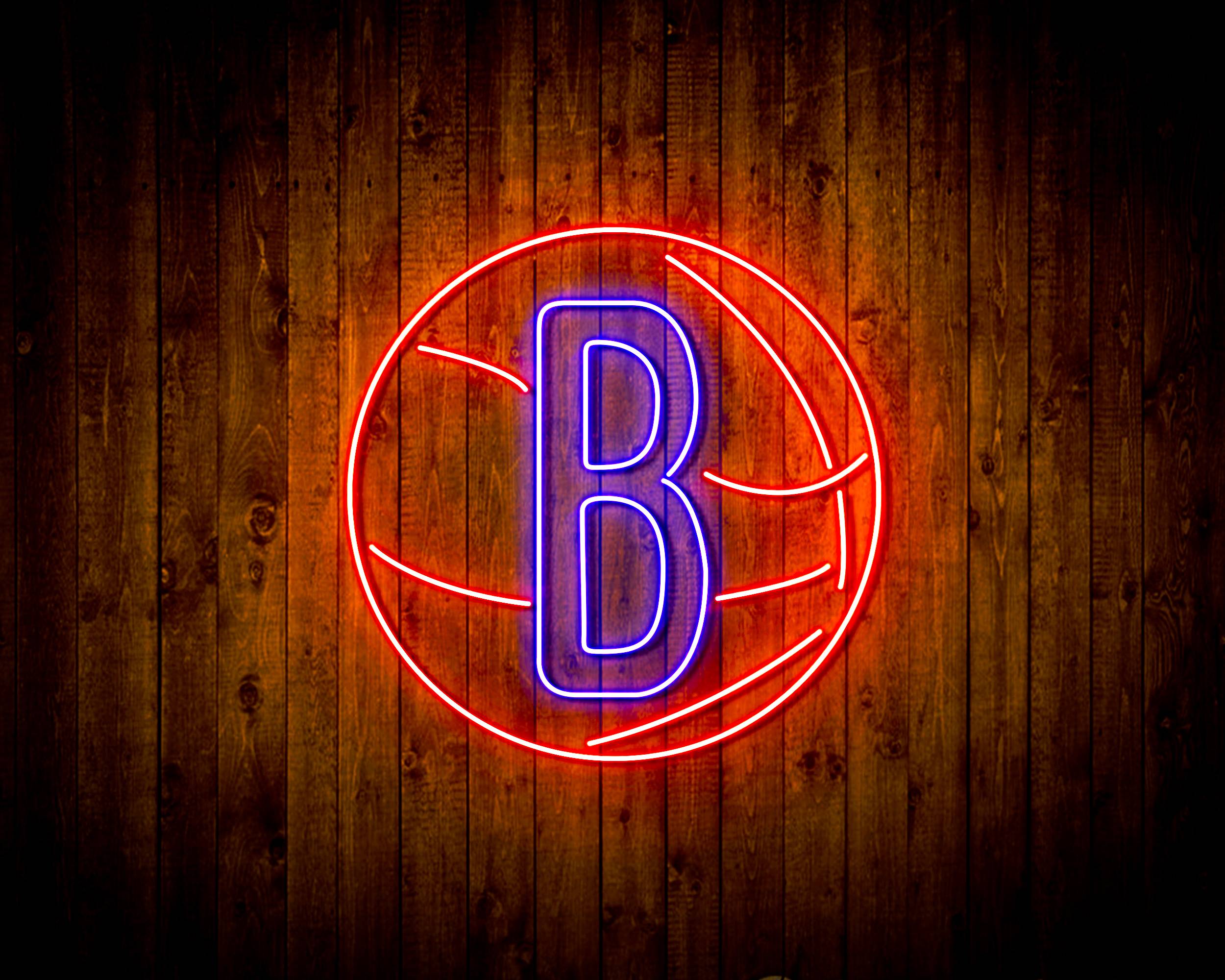 NBA Brooklyn Nets Handmade LED Neon Light Sign