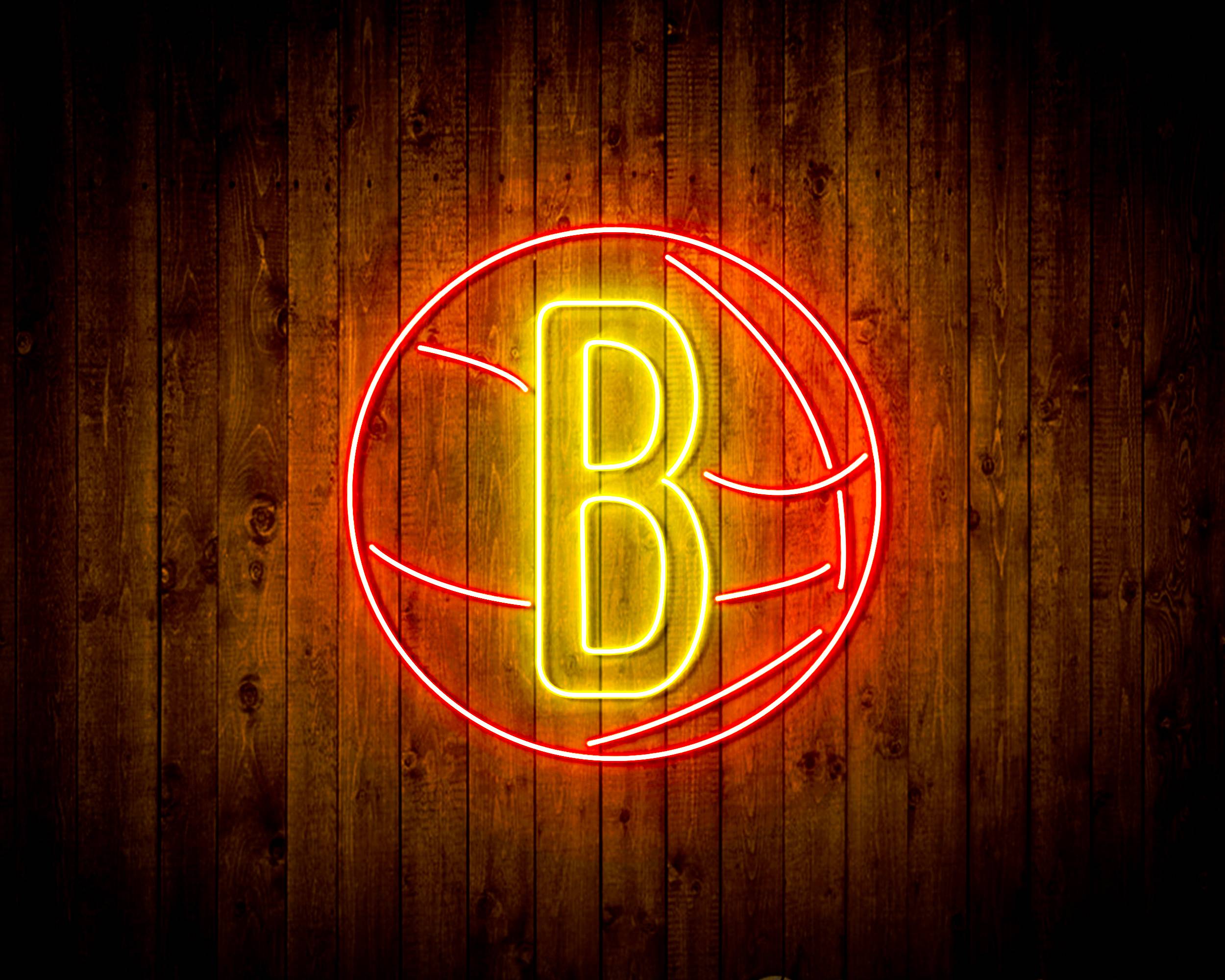 NBA Brooklyn Nets Handmade LED Neon Light Sign