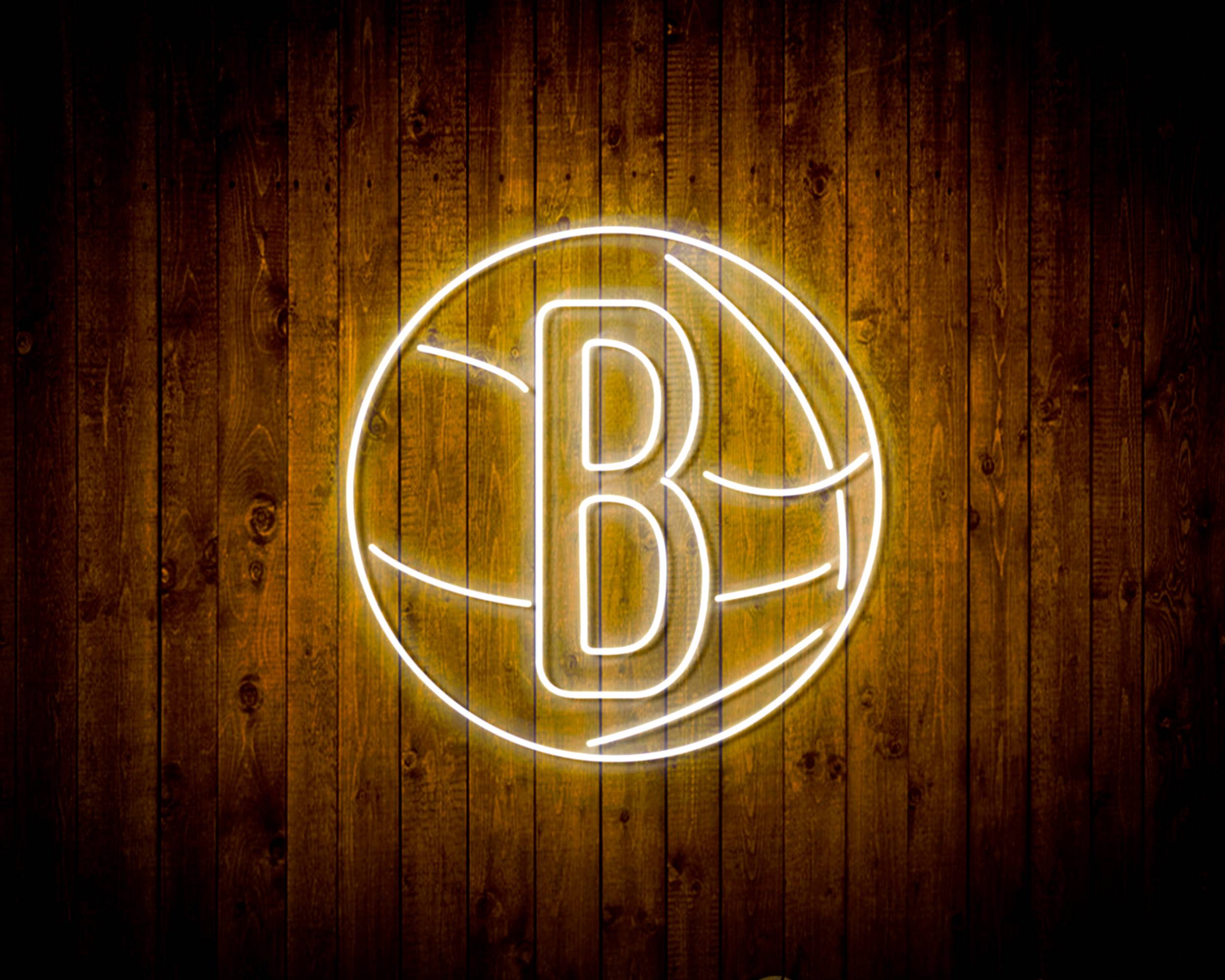 NBA Brooklyn Nets Handmade LED Neon Light Sign