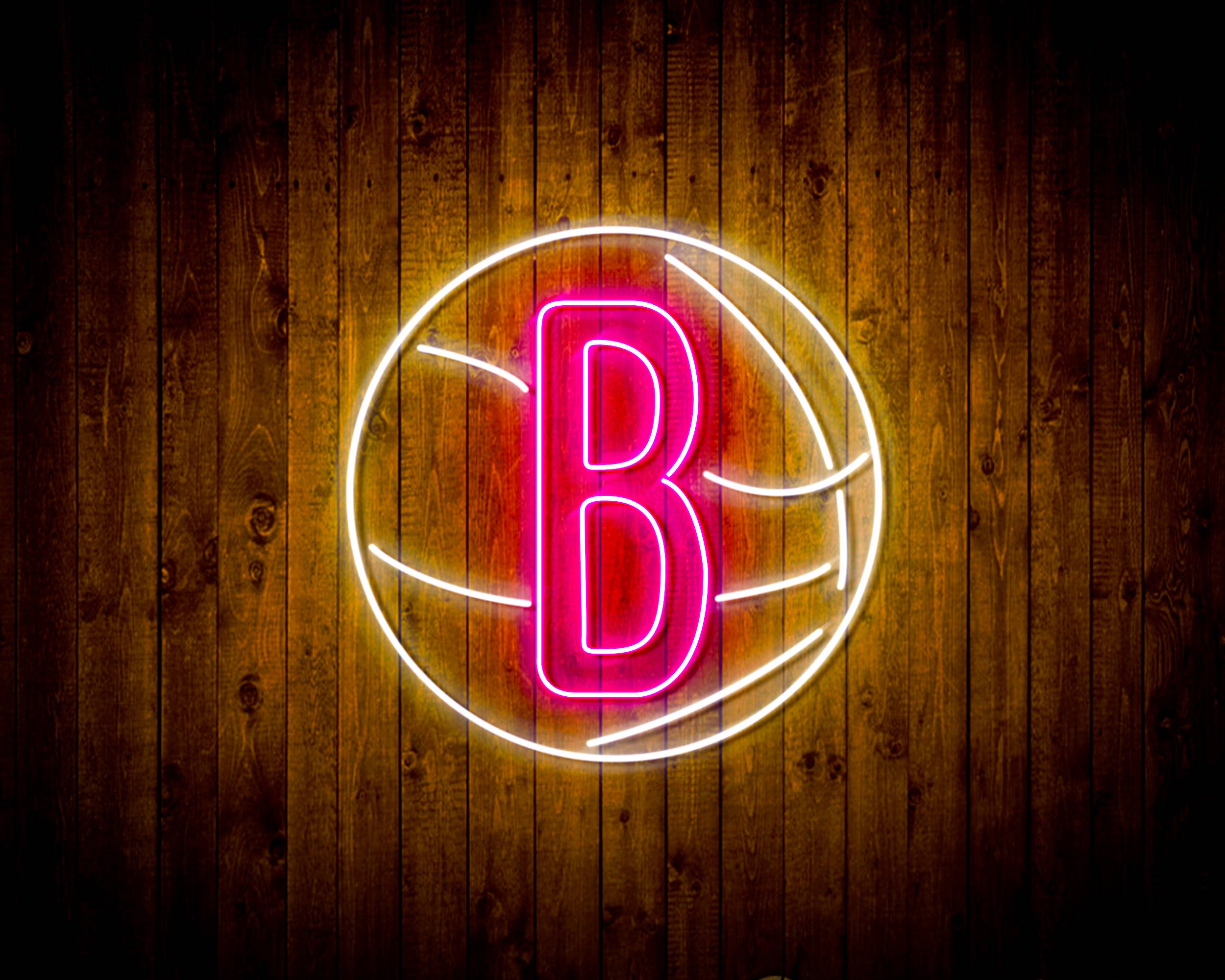 NBA Brooklyn Nets Handmade LED Neon Light Sign