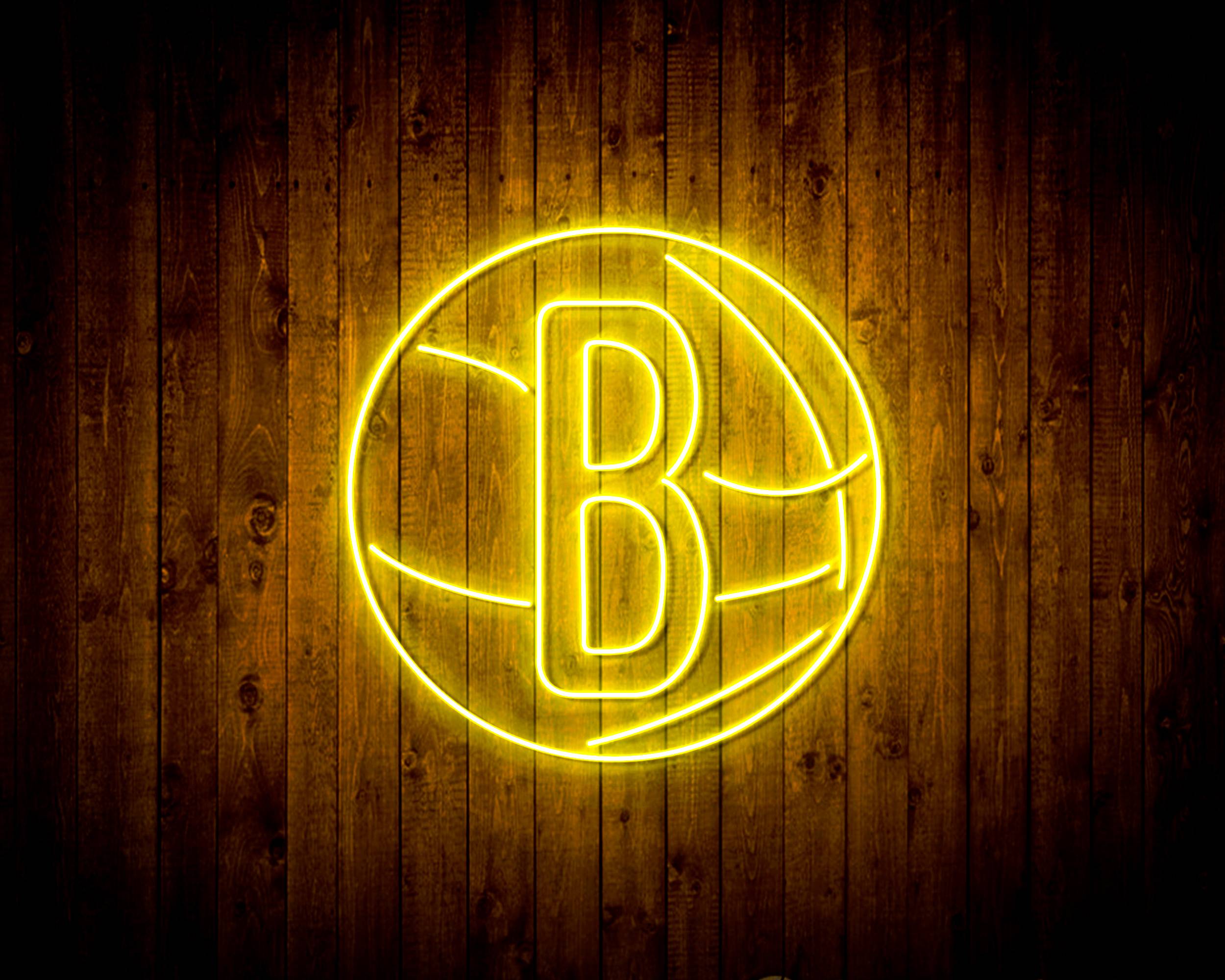 NBA Brooklyn Nets Handmade LED Neon Light Sign