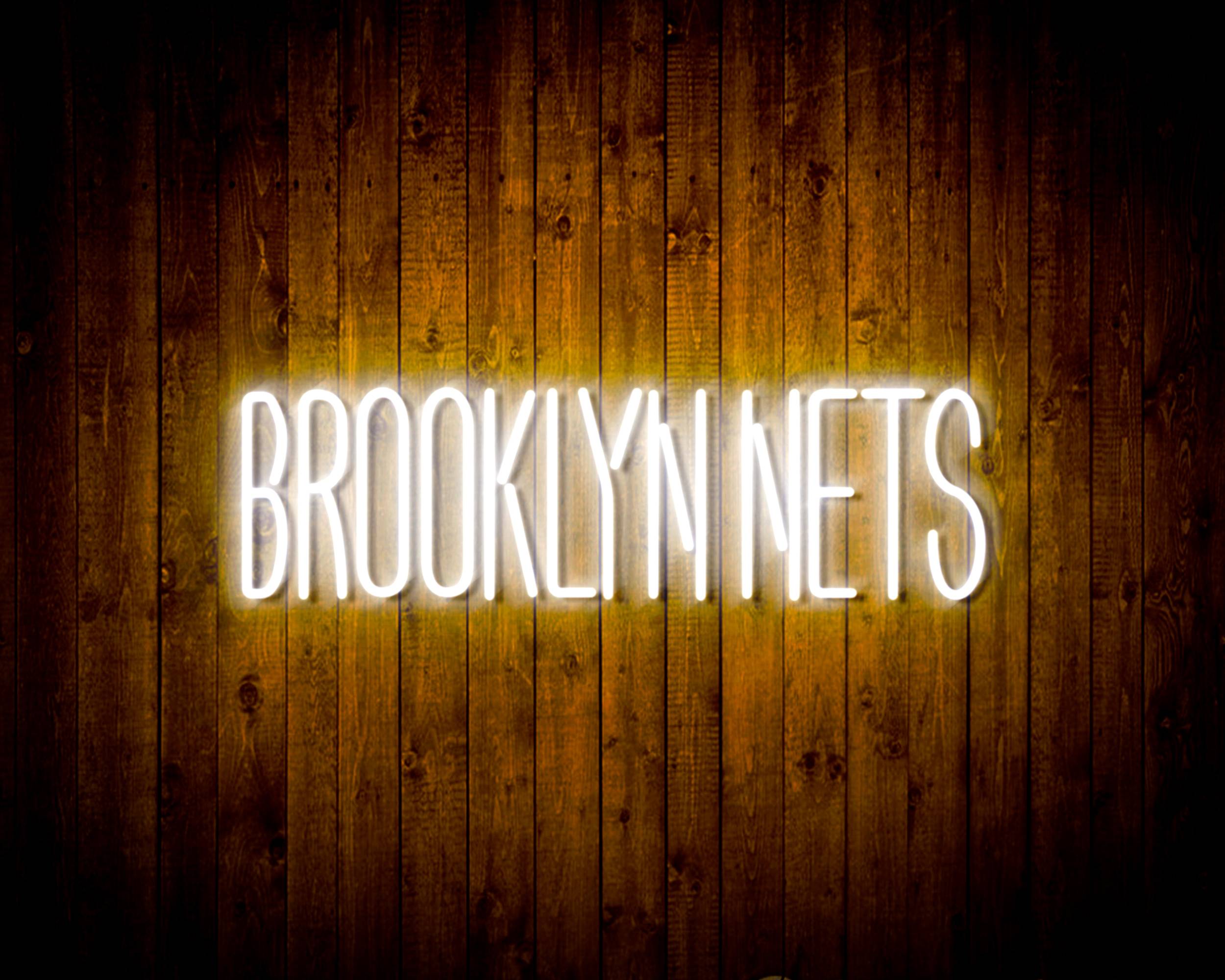 NBA Brooklyn Nets Handmade LED Neon Light Sign