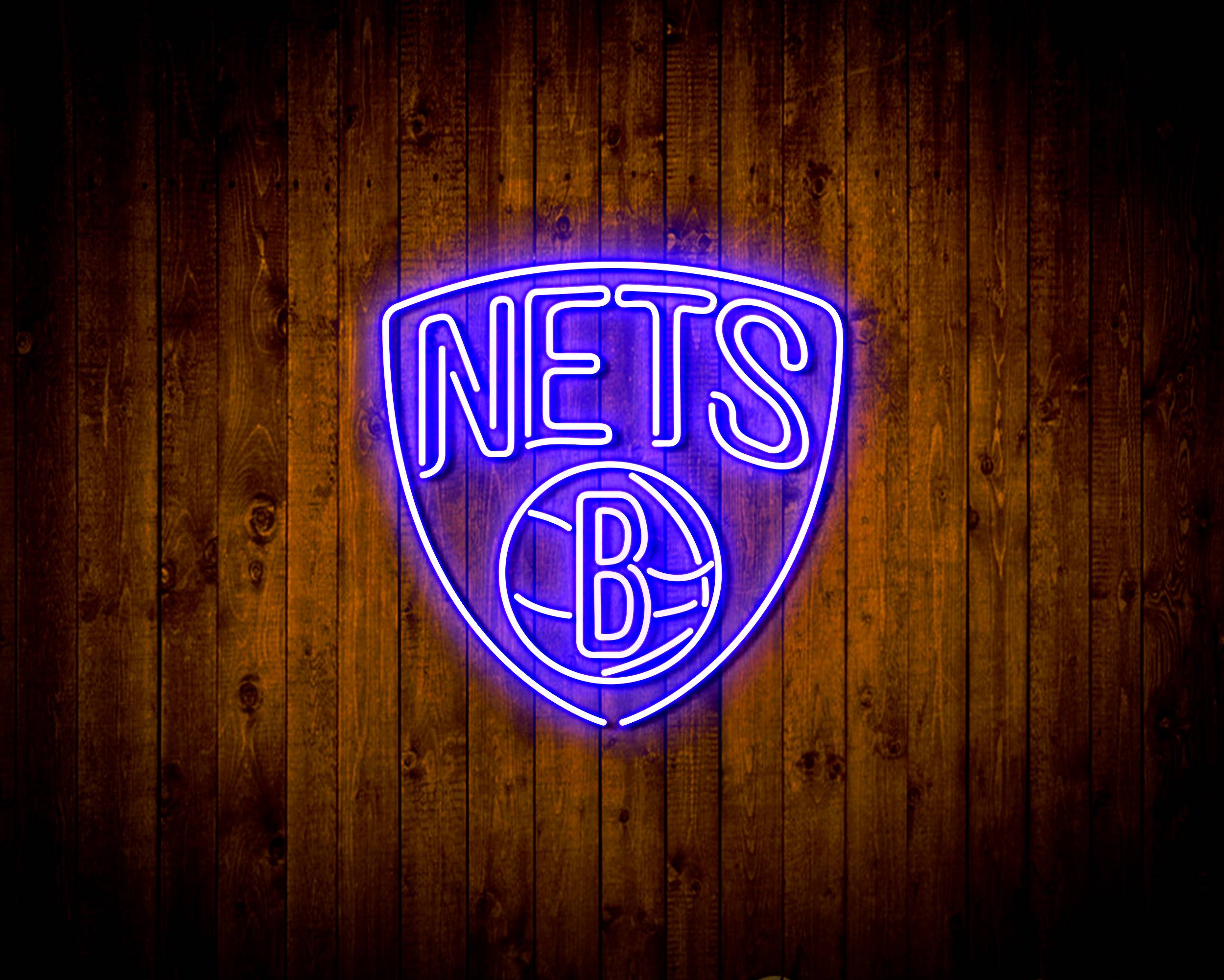 NBA Brooklyn Nets Handmade LED Neon Light Sign