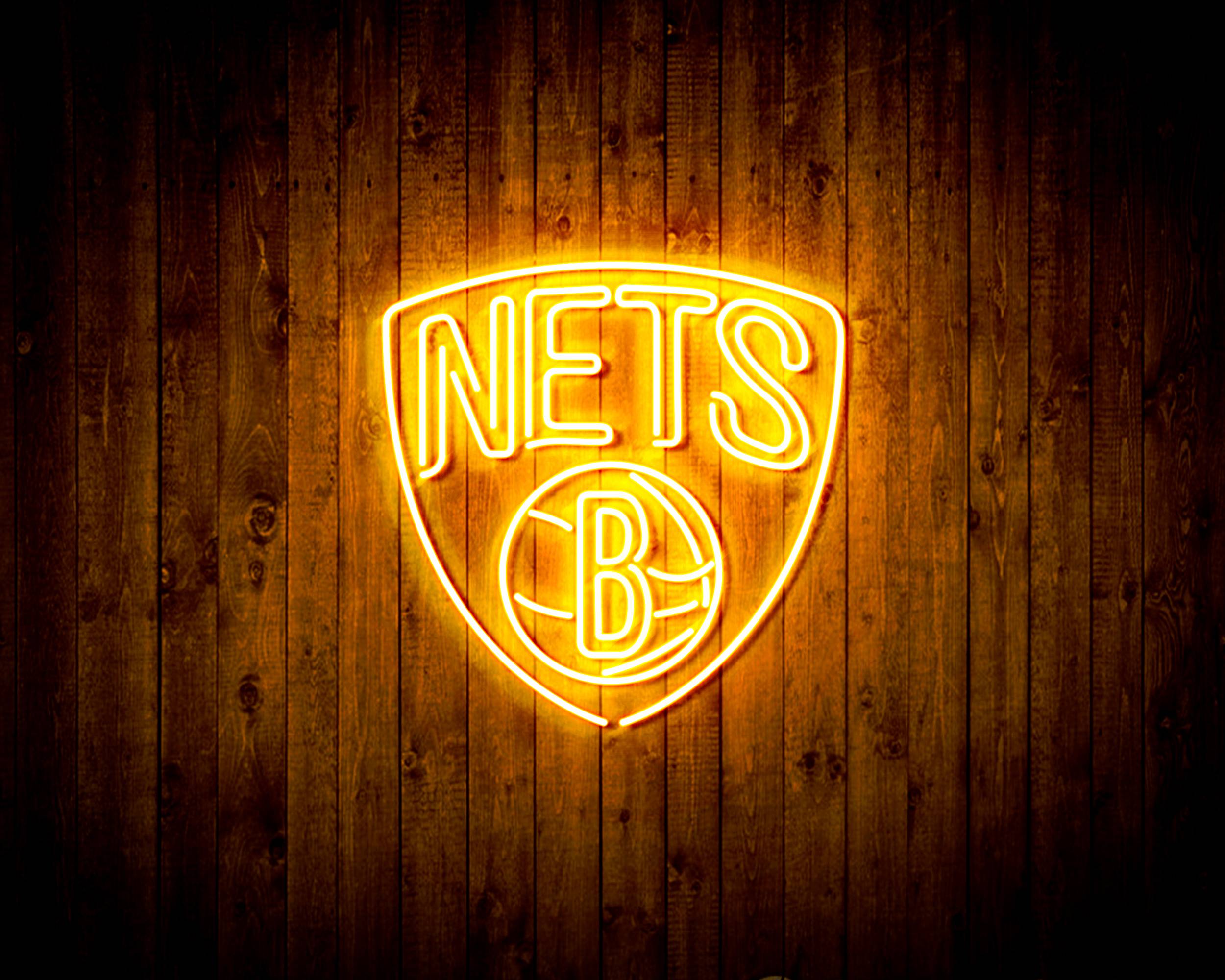 NBA Brooklyn Nets Handmade LED Neon Light Sign