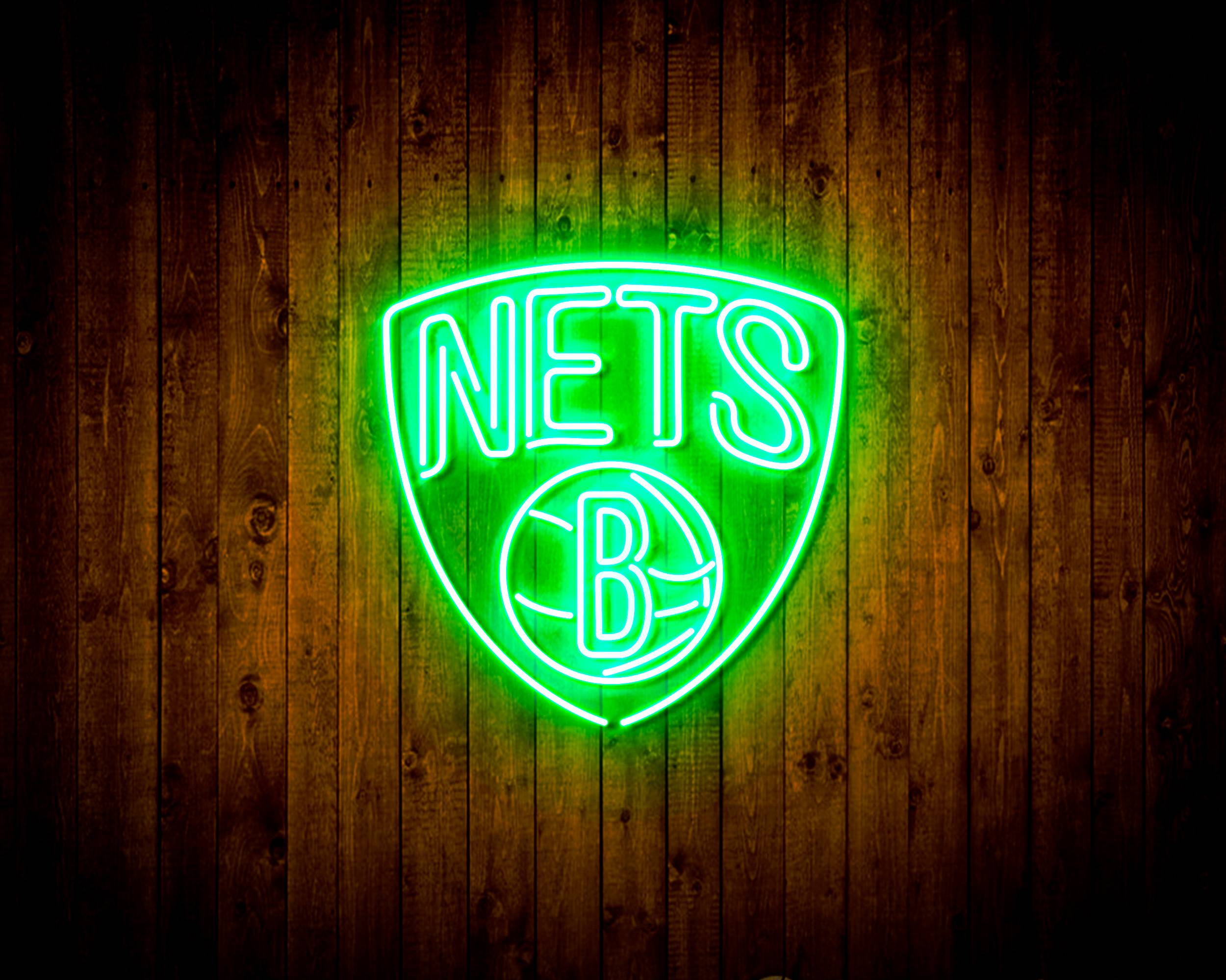 NBA Brooklyn Nets Handmade LED Neon Light Sign