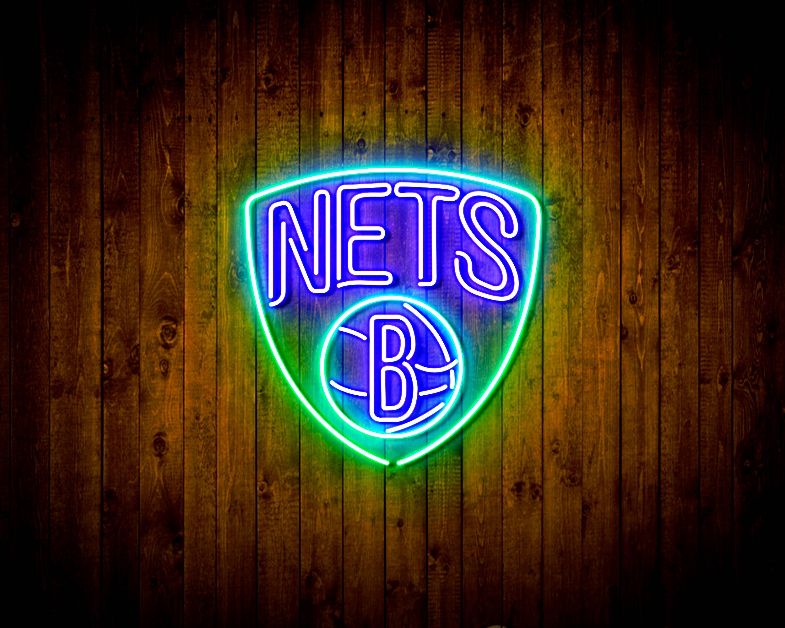 NBA Brooklyn Nets Handmade LED Neon Light Sign