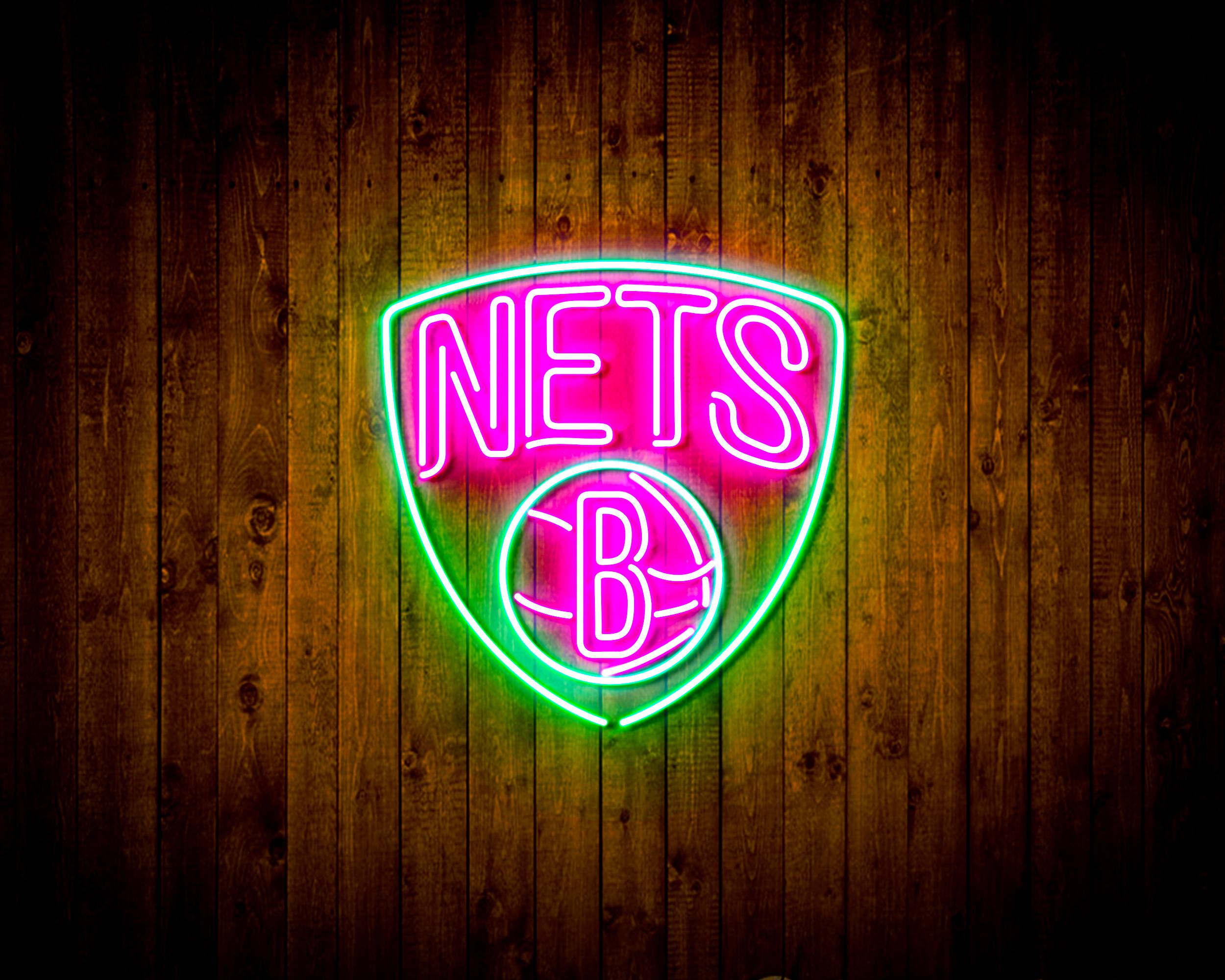 NBA Brooklyn Nets Handmade LED Neon Light Sign