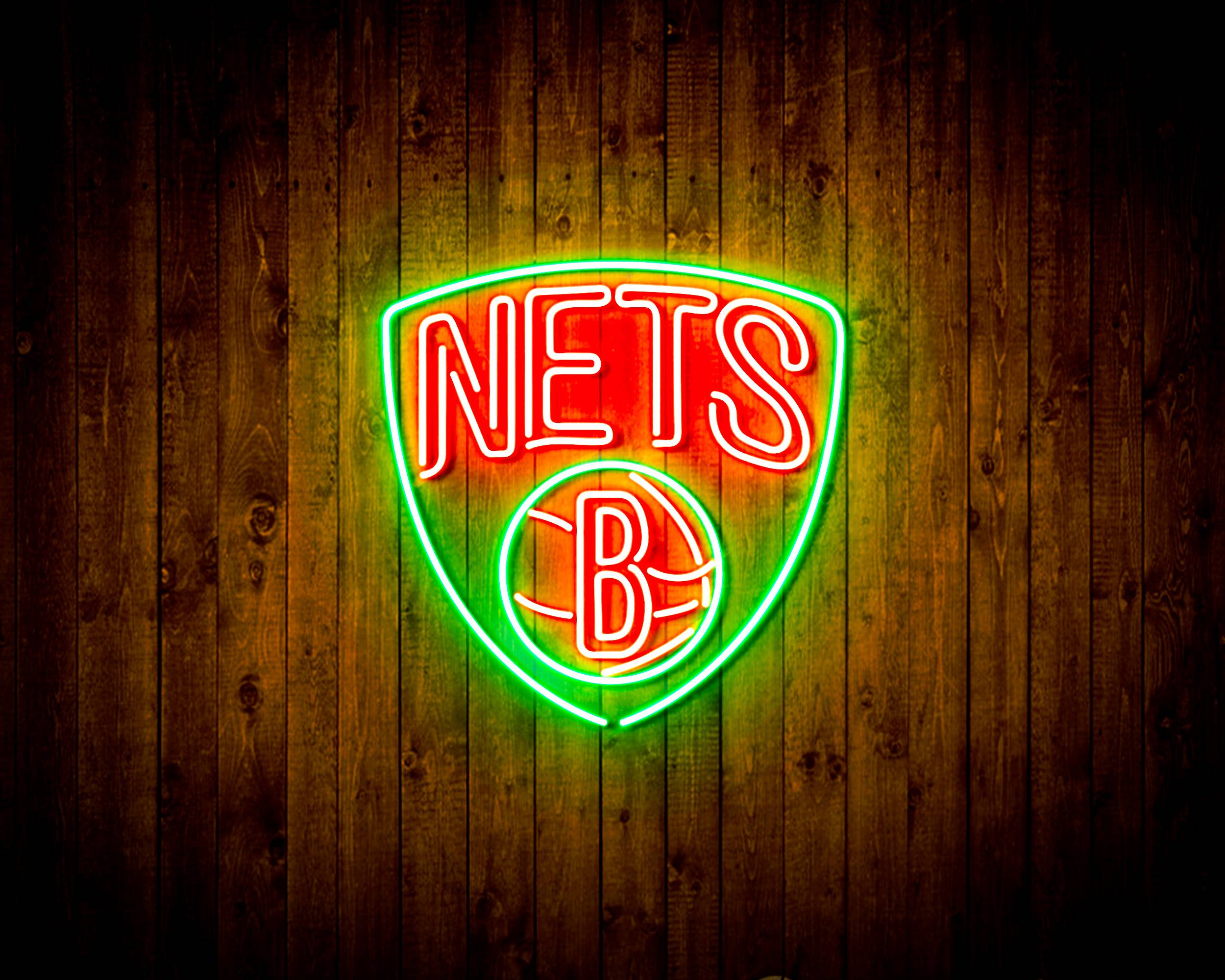 NBA Brooklyn Nets Handmade LED Neon Light Sign