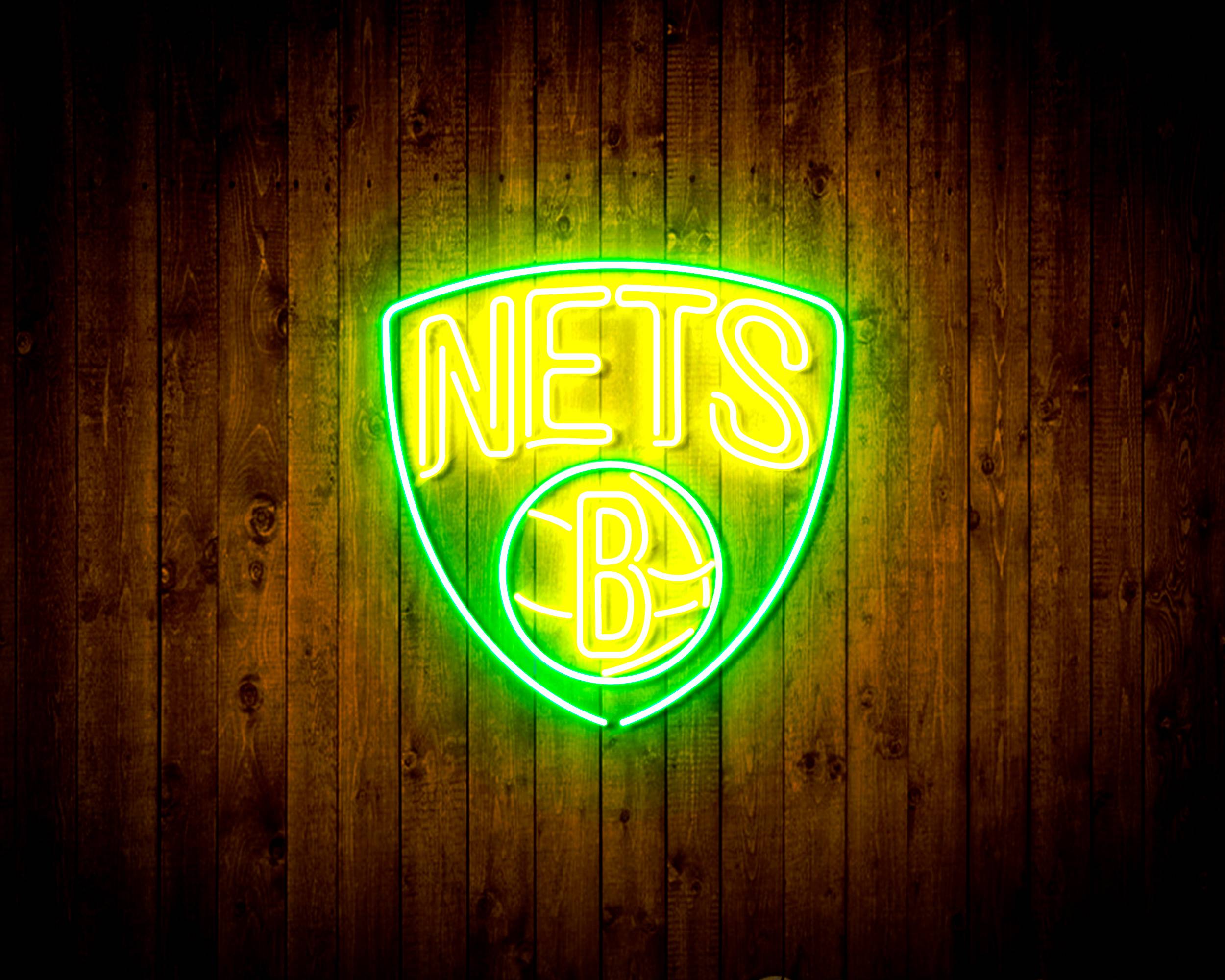 NBA Brooklyn Nets Handmade LED Neon Light Sign